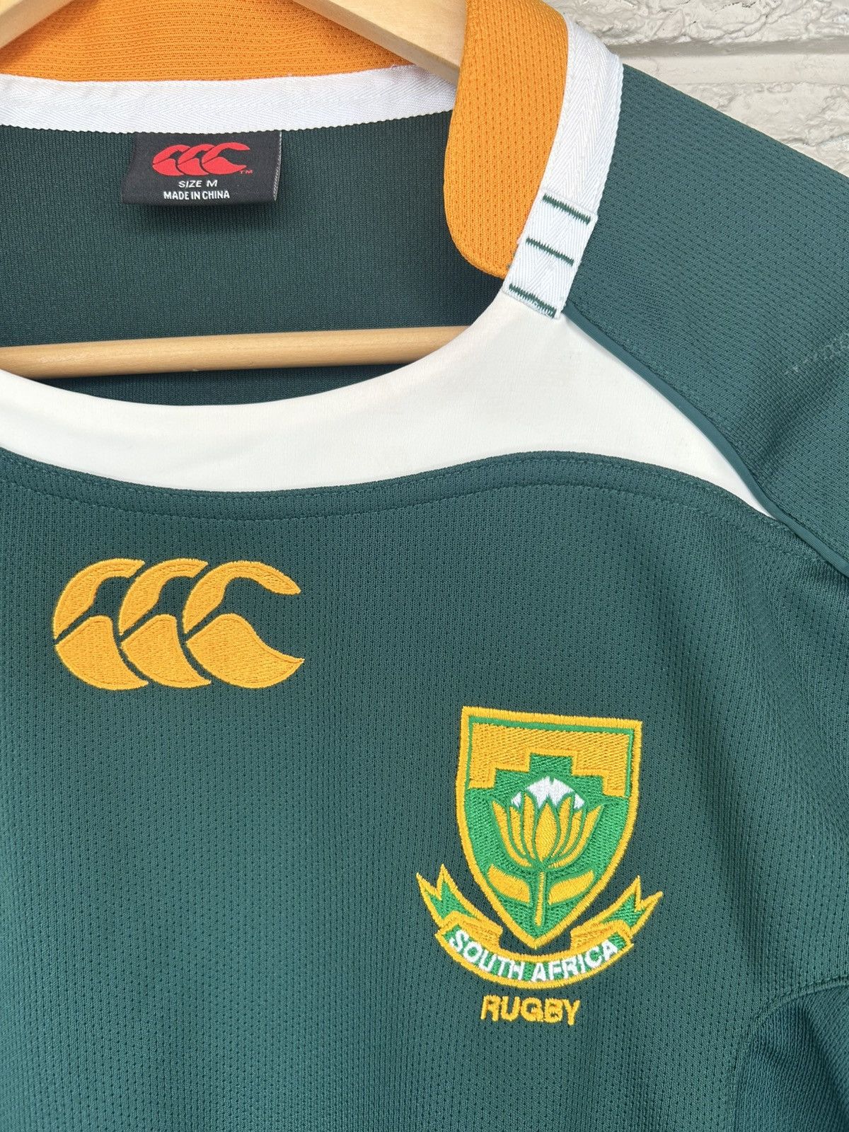 Canterbury of New Zealand Vintage Canterbury South Africa Rugby Jersey Size US M / EU 48-50 / 2 - 5 Thumbnail