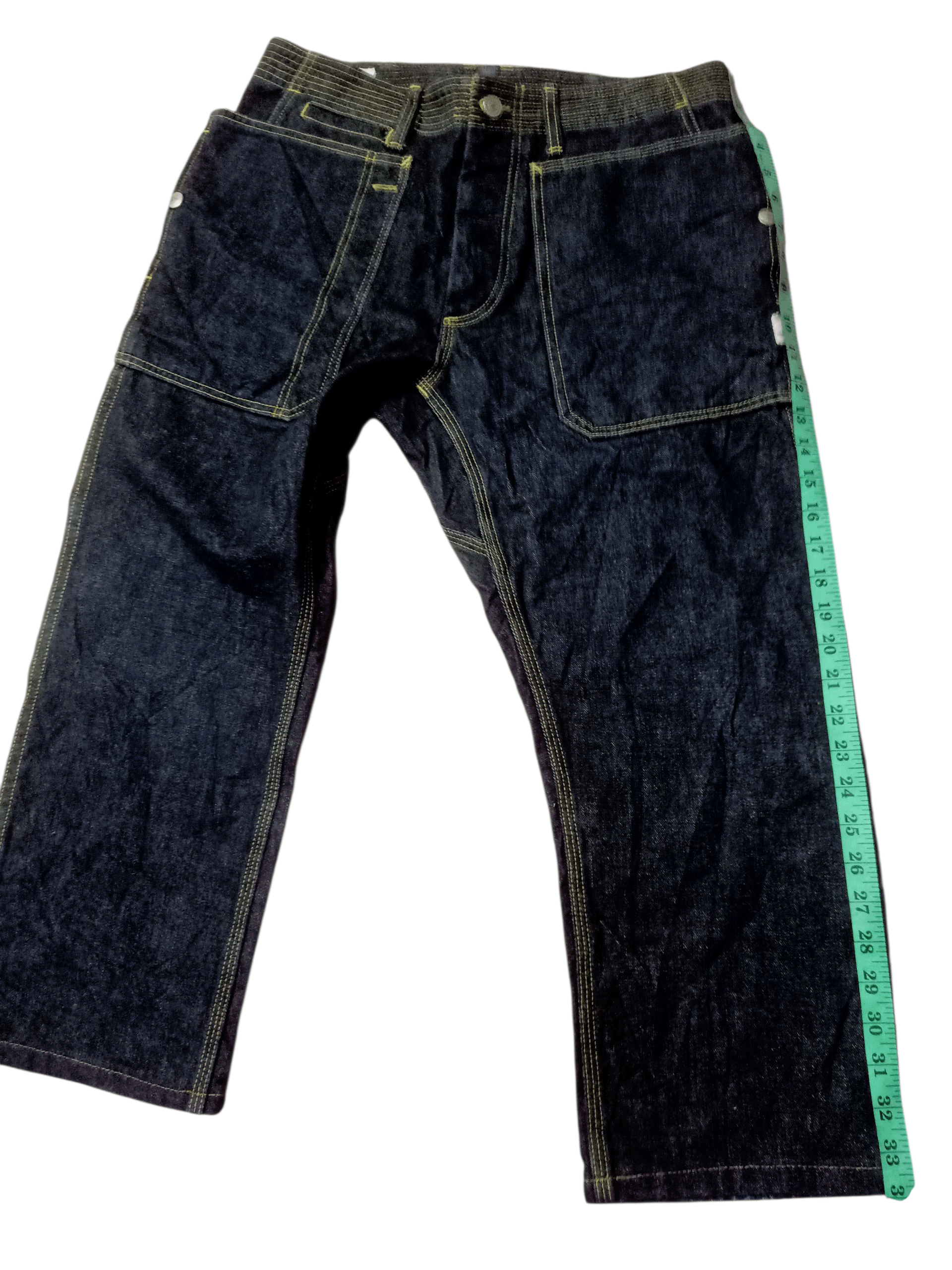 Sassafras 💥Vintage Workware SASSAFRAS Monkey Pants 💥 💥 Size US 33 - 14 Thumbnail