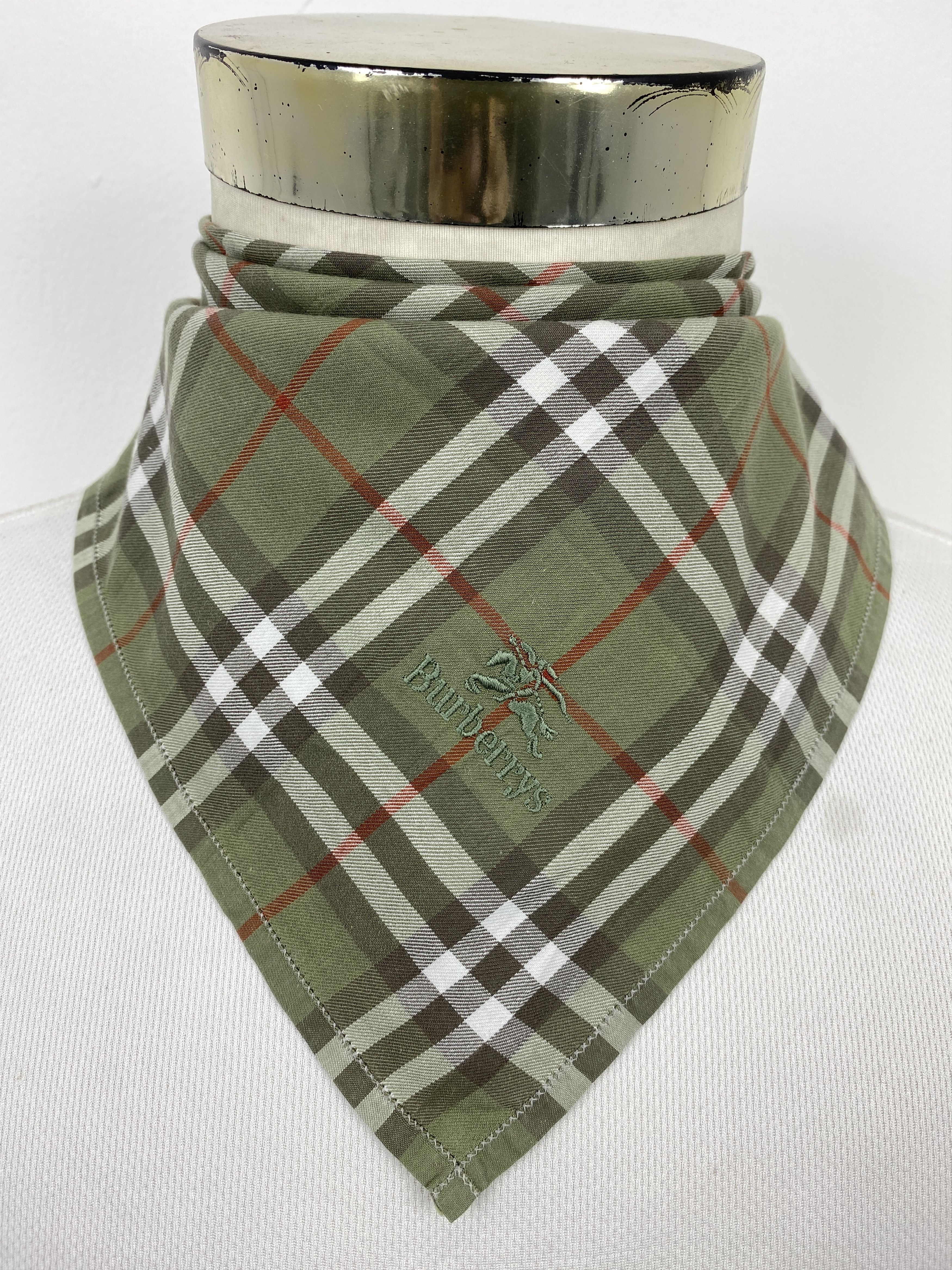 Burberry Vintage Burberry Handkerchief / Neckerchief KT0281 Size ONE SIZE - 1 Thumbnail