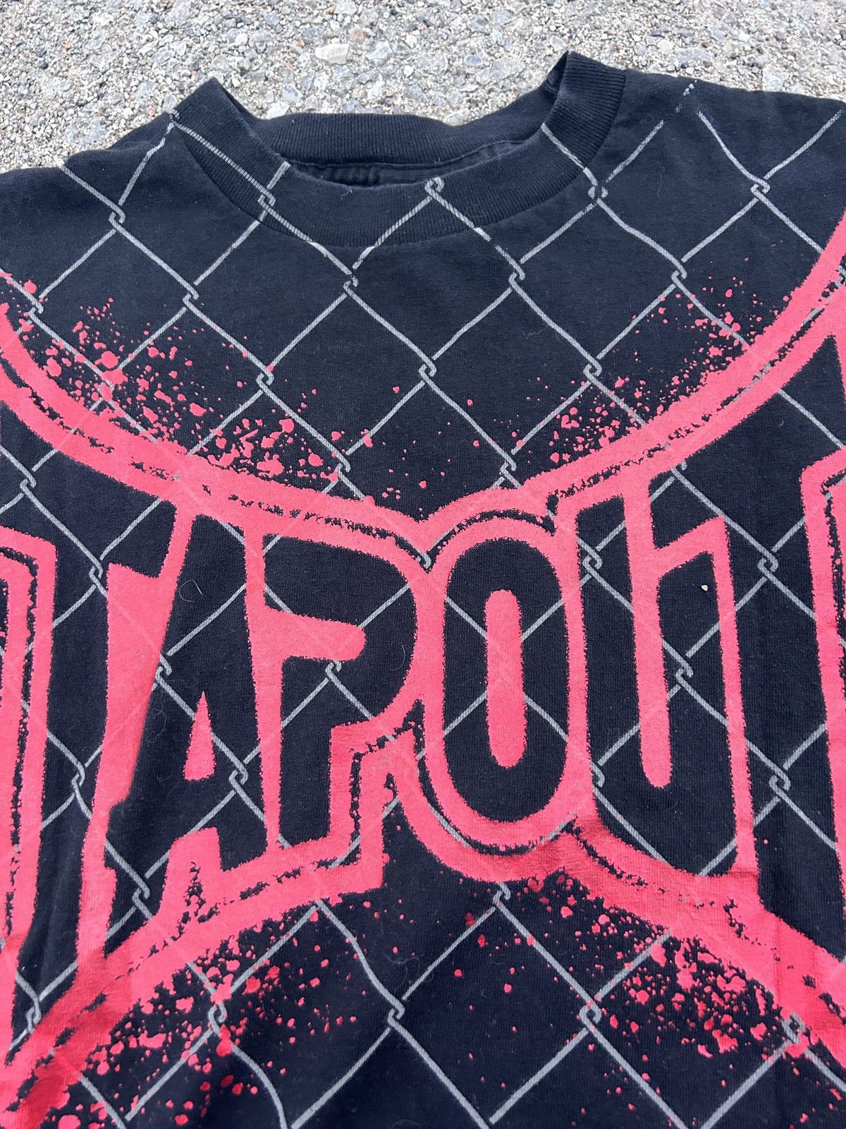 Tapout Y2K Vintage Tapout Black & Red Grunge MMA Baggy Cotton Tee Size US M / EU 48-50 / 2 - 3 Thumbnail