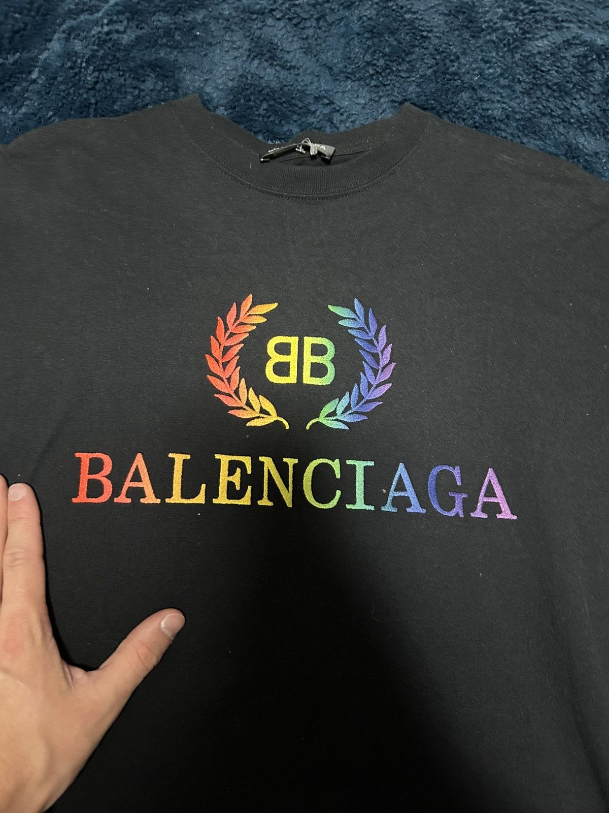 Balenciaga Balenciaga tee Size US L / EU 52-54 / 3 - 2 Thumbnail