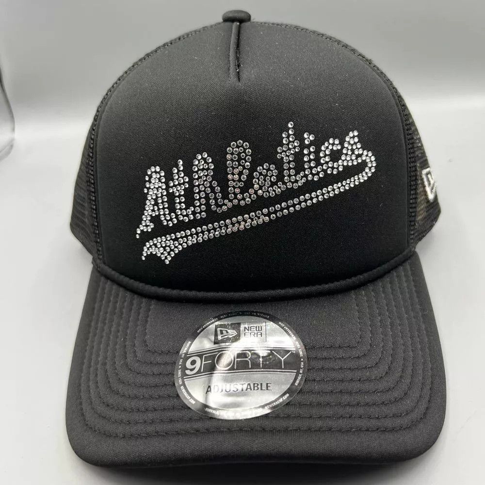 New Era Oakland Athletics Trucker Hat Men 9Forty New Era Snap Back Size ONE SIZE - 1 Thumbnail