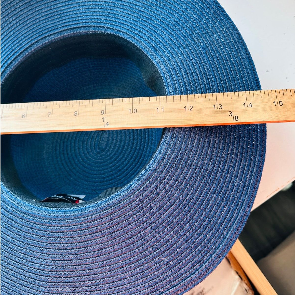 Other PG Accessories Navy Blue Paper Straw Summer Hat Tie Sash Size ONE SIZE - 8 Thumbnail