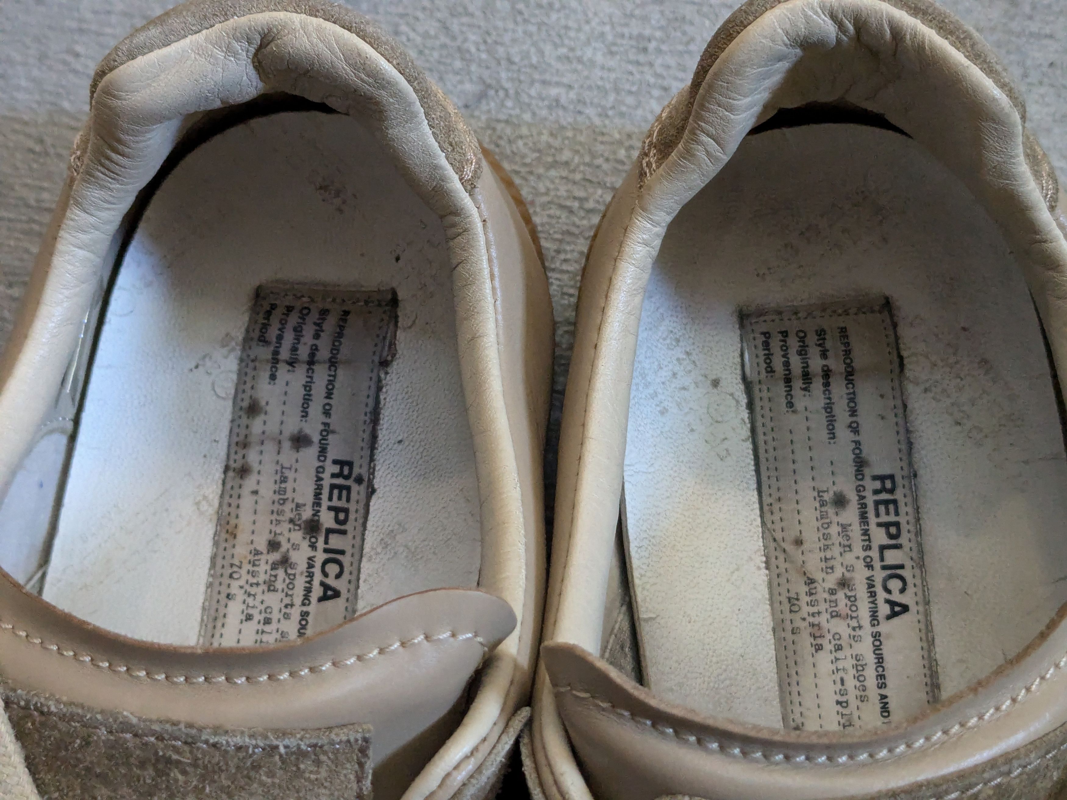 Maison Margiela Maison Margiela GAT Replica Tan 7 40 Suede Leather Size US 7 / EU 40 - 7 Thumbnail