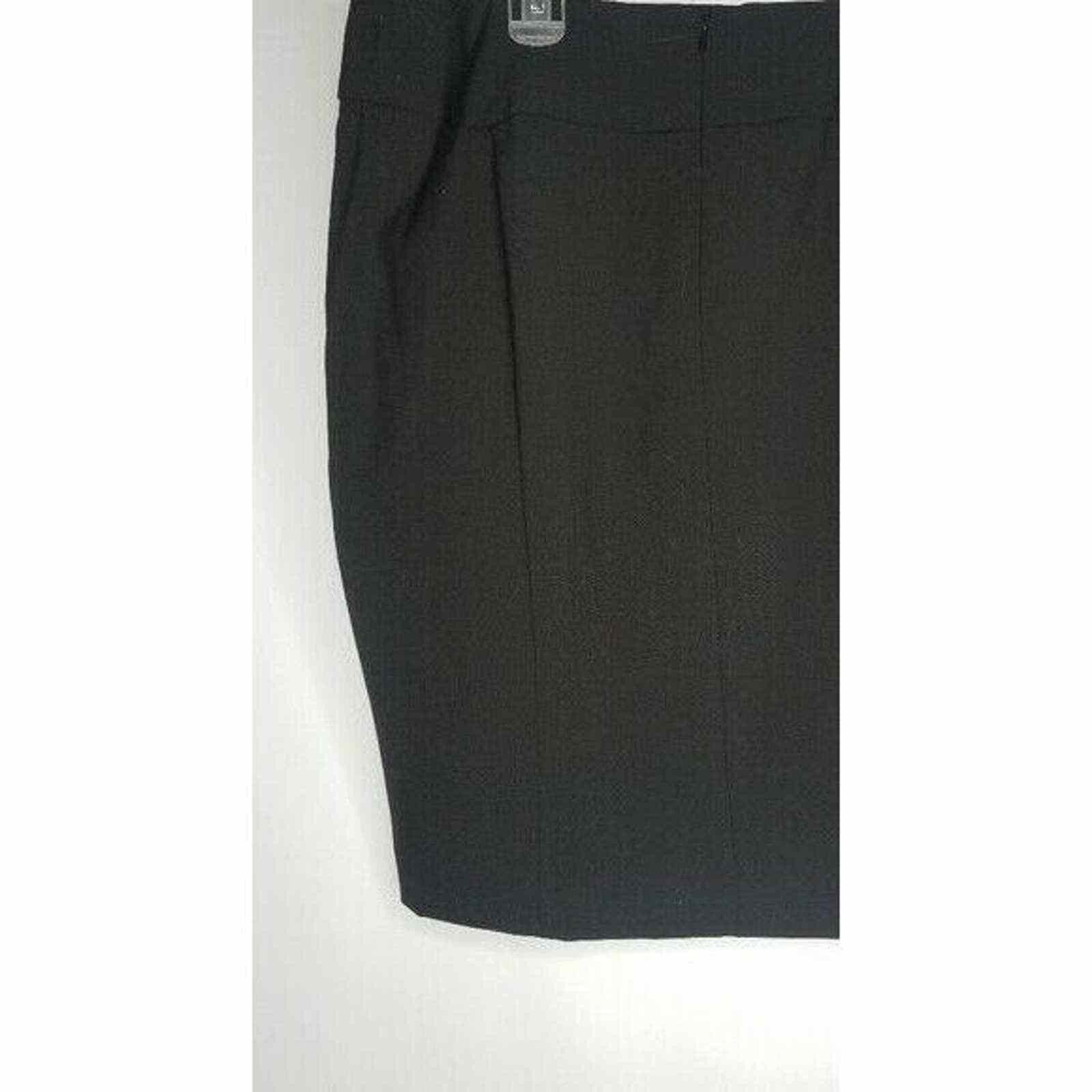 Express Express Design Studio Mini Skirt Size 10 Black Work Career Size 32" / US 10 / IT 46 - 8 Thumbnail