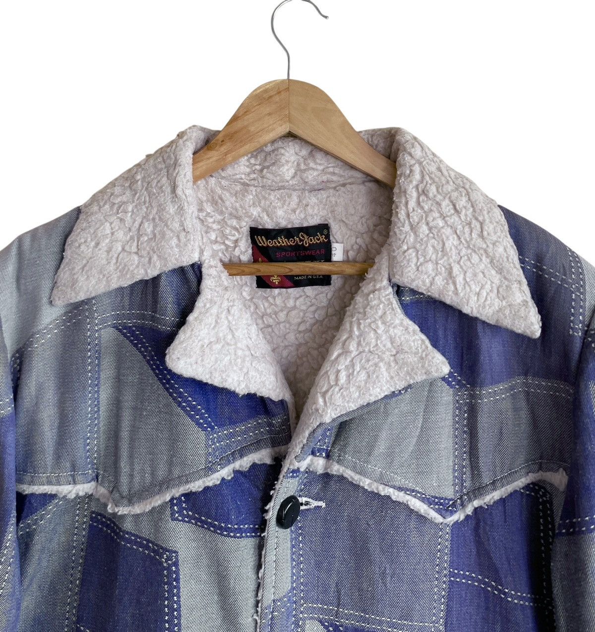 Vintage Very Rare Vintage Weather Jack Fur Patchwork Jacket 1970s Size US M / EU 48-50 / 2 - 4 Thumbnail