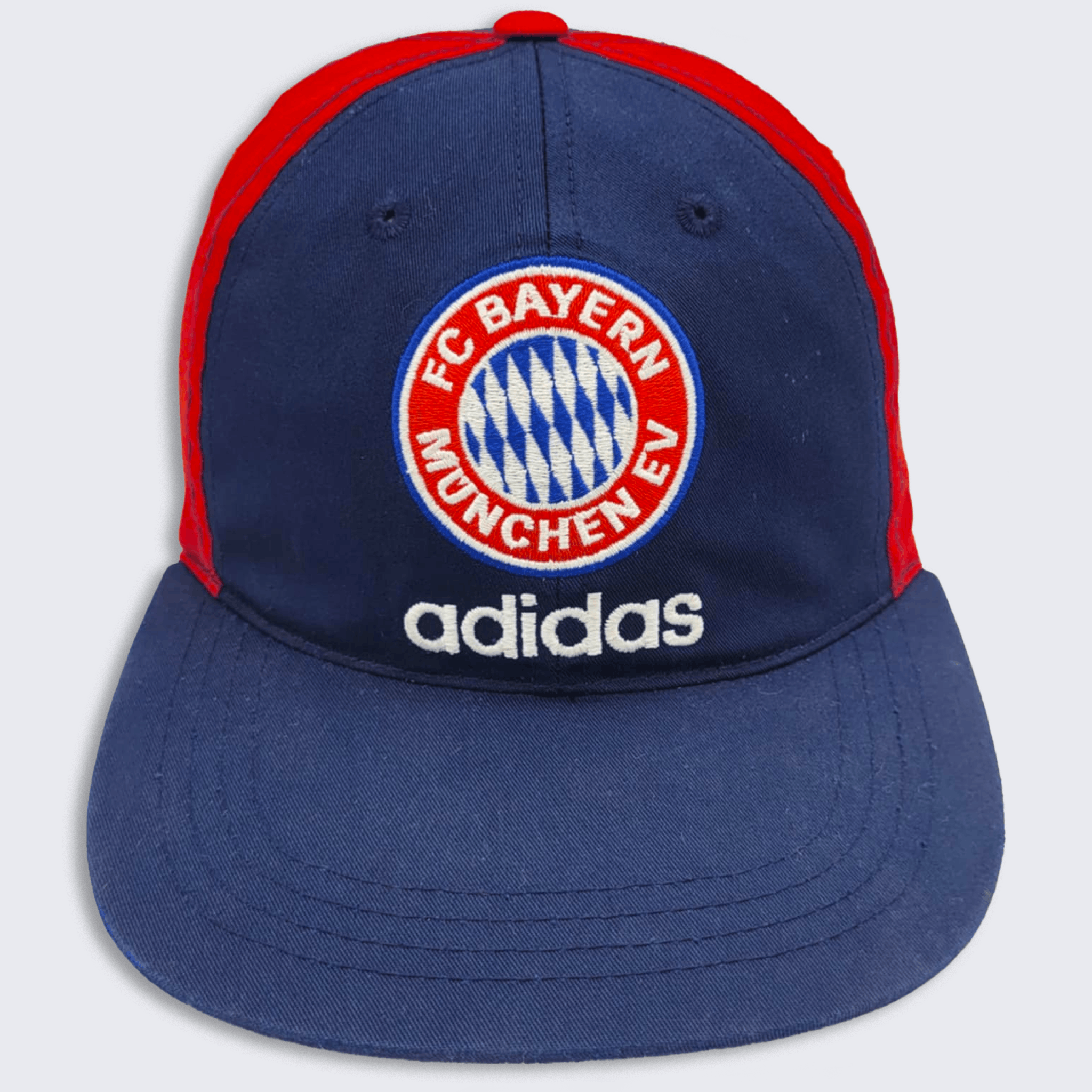 Adidas × Vintage Bayern Munchen Vintage 90s Germany Soccer Snapback Hat Size ONE SIZE - 1 Thumbnail