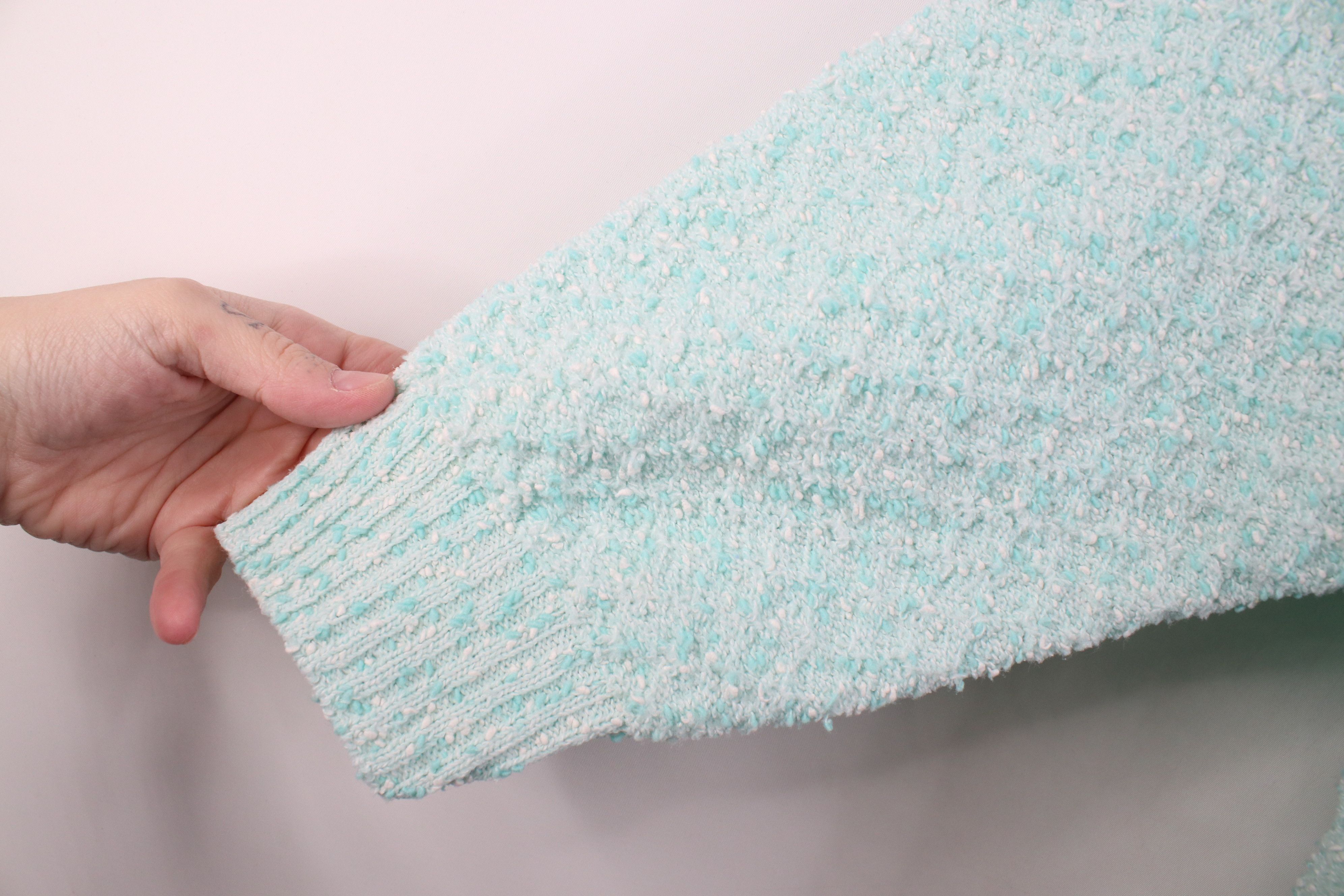 Vintage Vintage 70s 80s Streetwear Sleeve Textured Knit Sweater USA Size S / US 4 / IT 40 - 5 Thumbnail