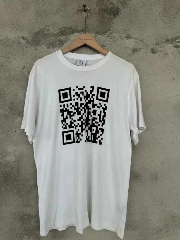 Vetements Vetements 18AW QR Code Tee-2505 Size US M / EU 48-50 / 2 - 1 Thumbnail