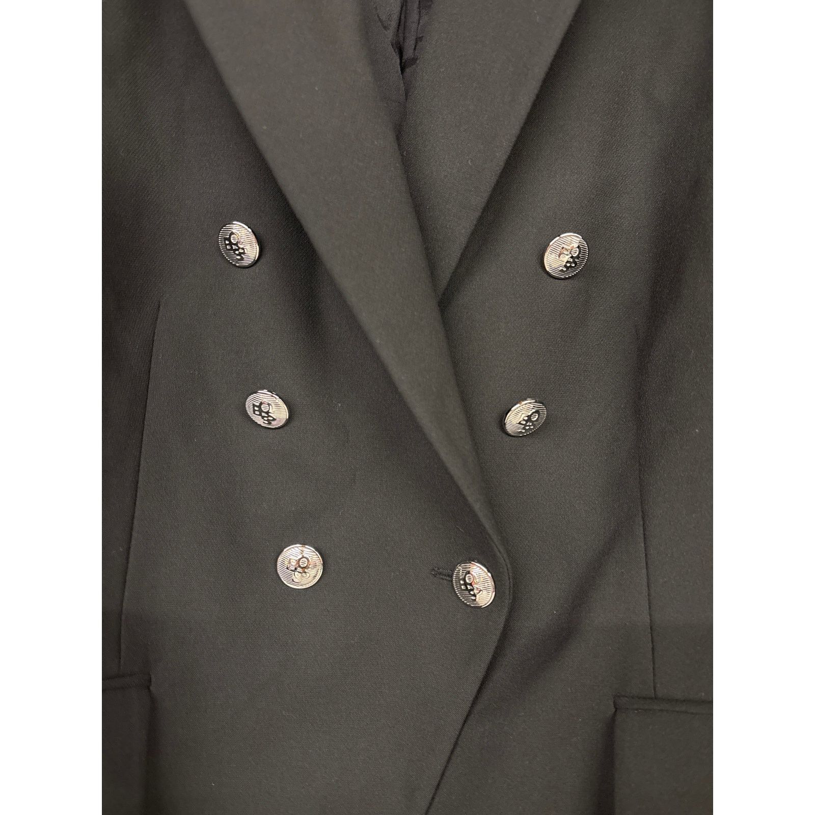 Hugo Boss New BOSS hugo boss Sz 12 Black Double Breasted Blazer Jacket Size XL / US 12-14 / IT 48-50 - 5 Thumbnail