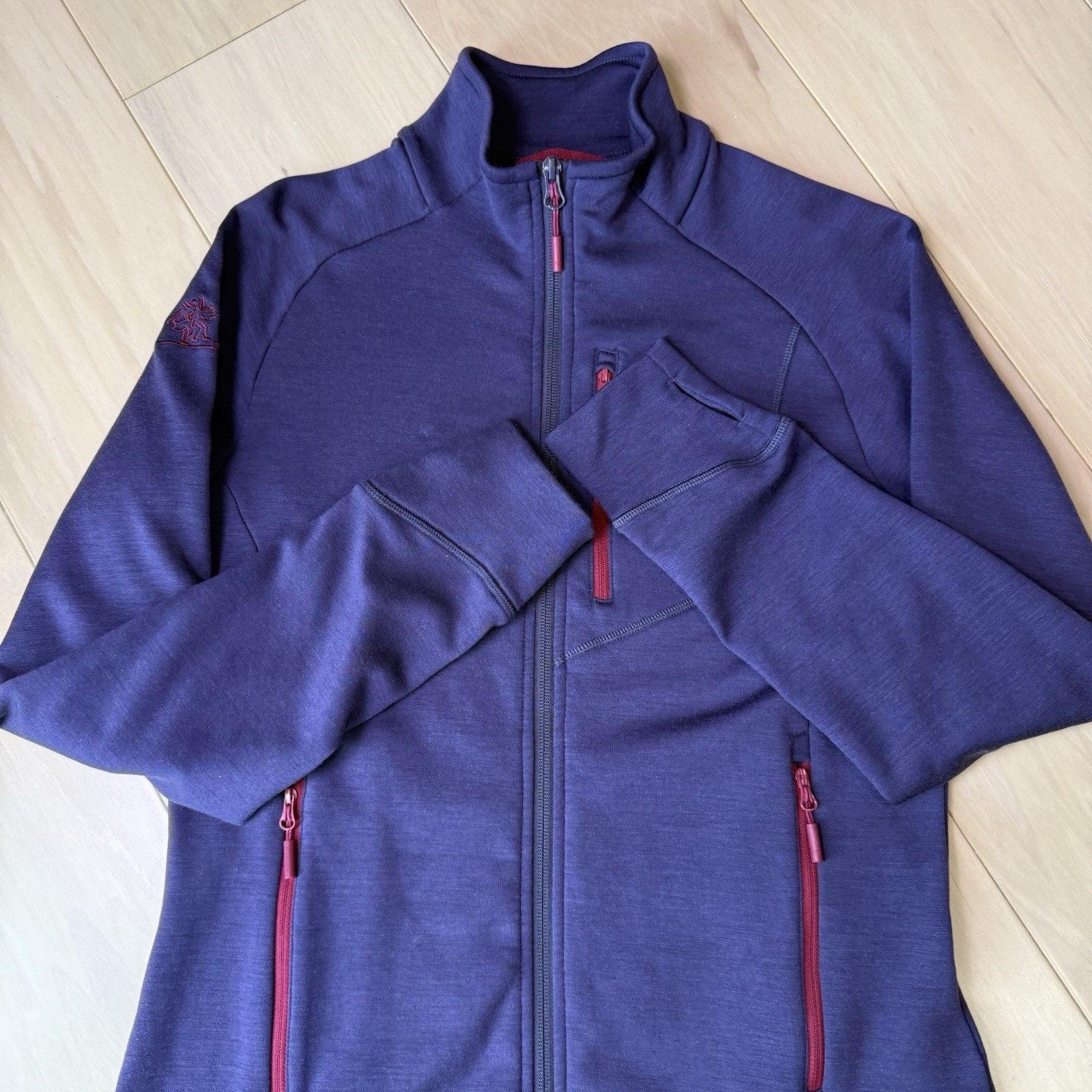Bergans Bergans Norway Wool Jacket Women's Medium Purple Full Zip Size M / US 6-8 / IT 42-44 - 5 Thumbnail