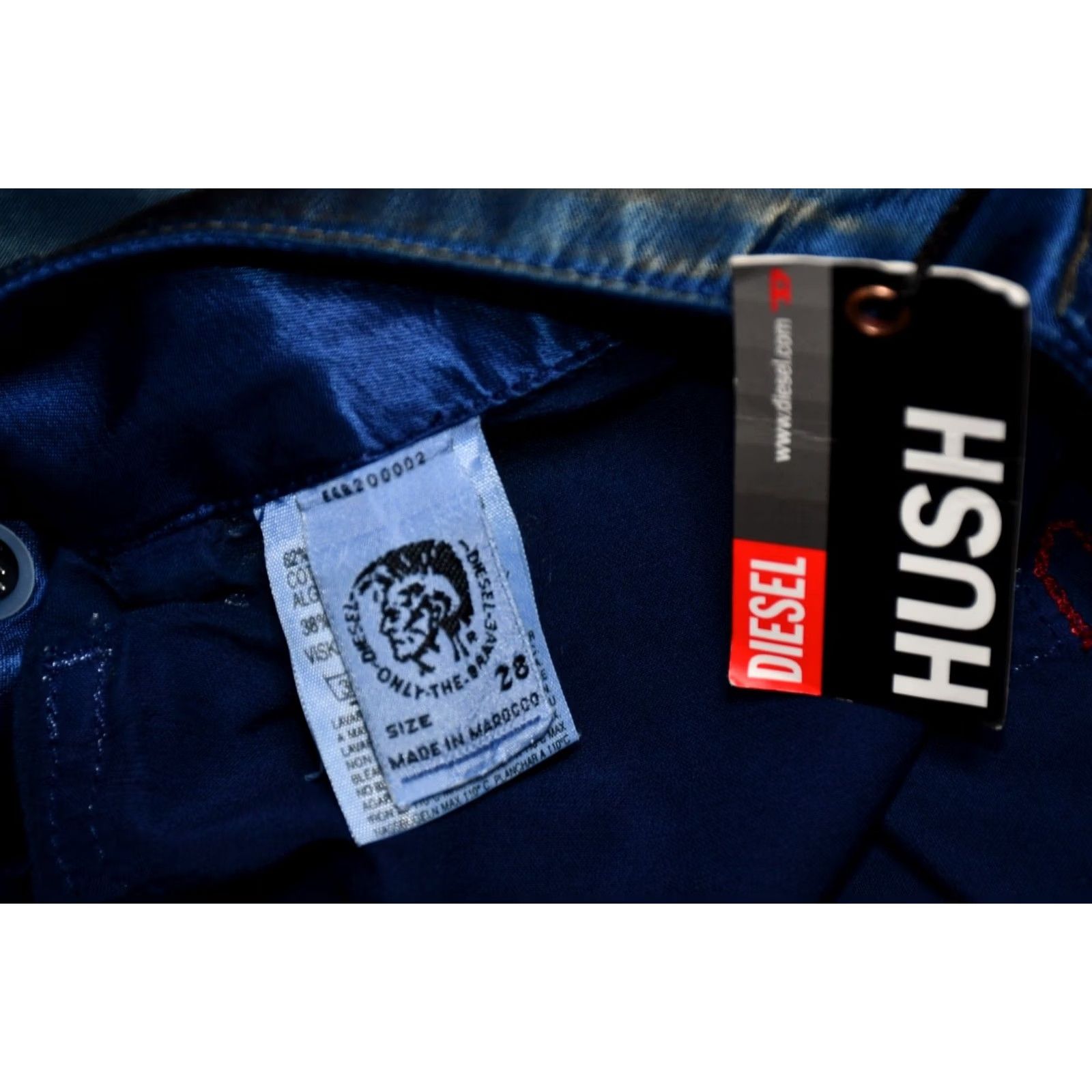 Diesel Diesel Jeans Bootcut Women's 28 Multicolor Cotton Viscose Narrow Not Applicable Size 28" / US 6 / IT 42 - 7 Thumbnail