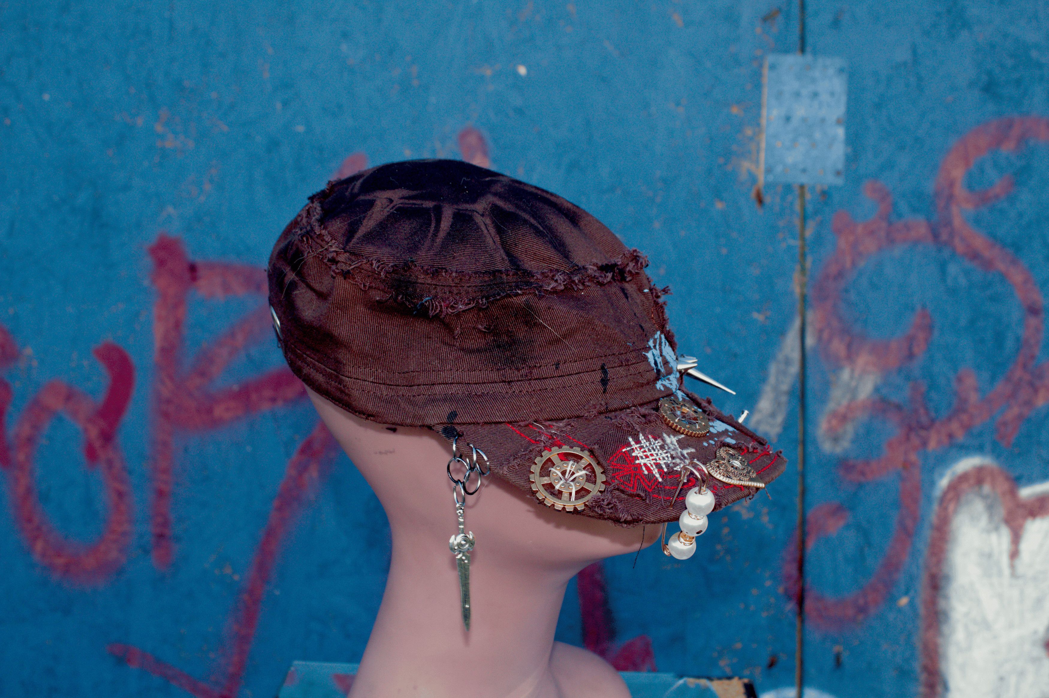 Other Lakeside Vulturs Customized Brown Cadet Hat Size ONE SIZE - 2 Thumbnail