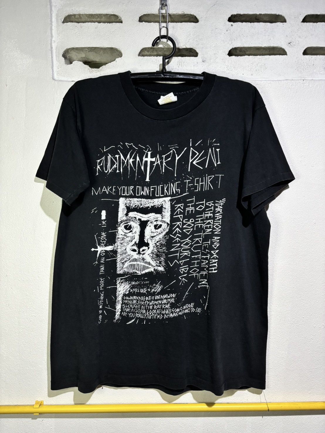 Band Tees Vintage Rudimentary Peni Size US L / EU 52-54 / 3 - 1 Thumbnail