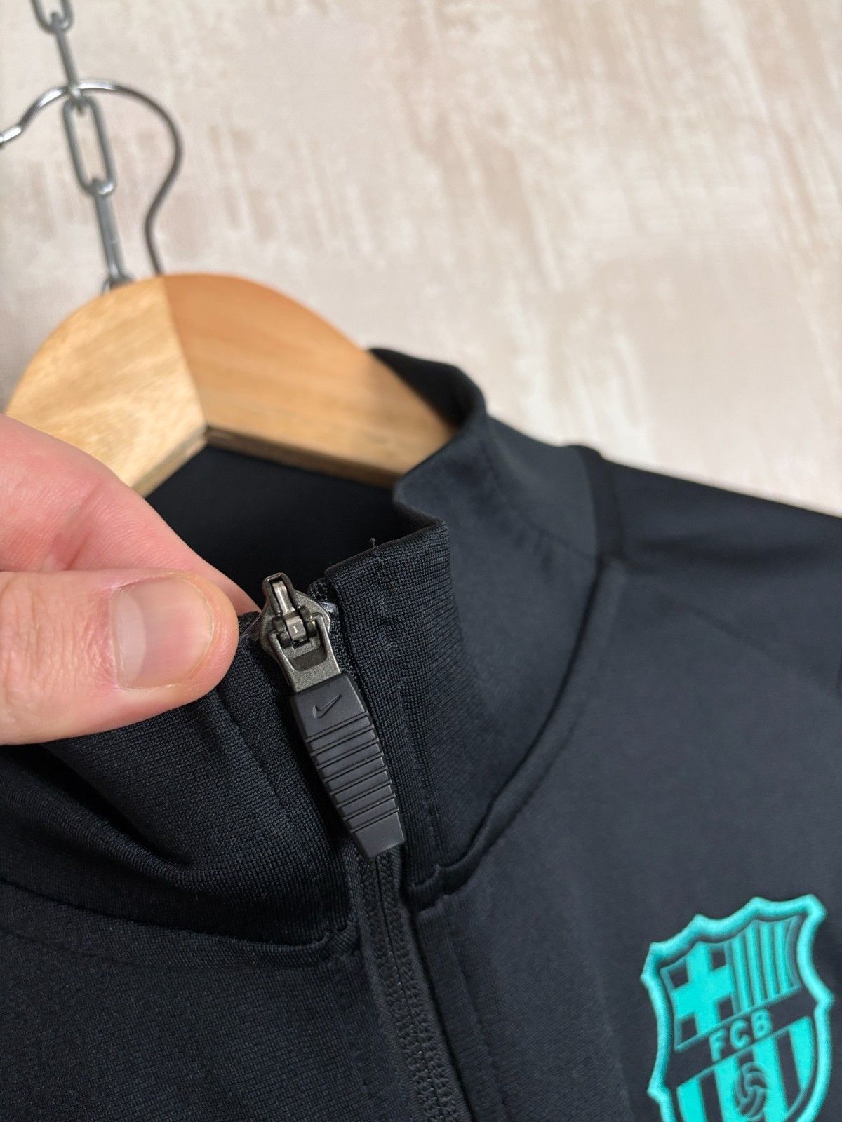 Nike Nike FC Barcelona Dri-Fit Training Soccer Track Jacket Size US S / EU 44-46 / 1 - 6 Thumbnail