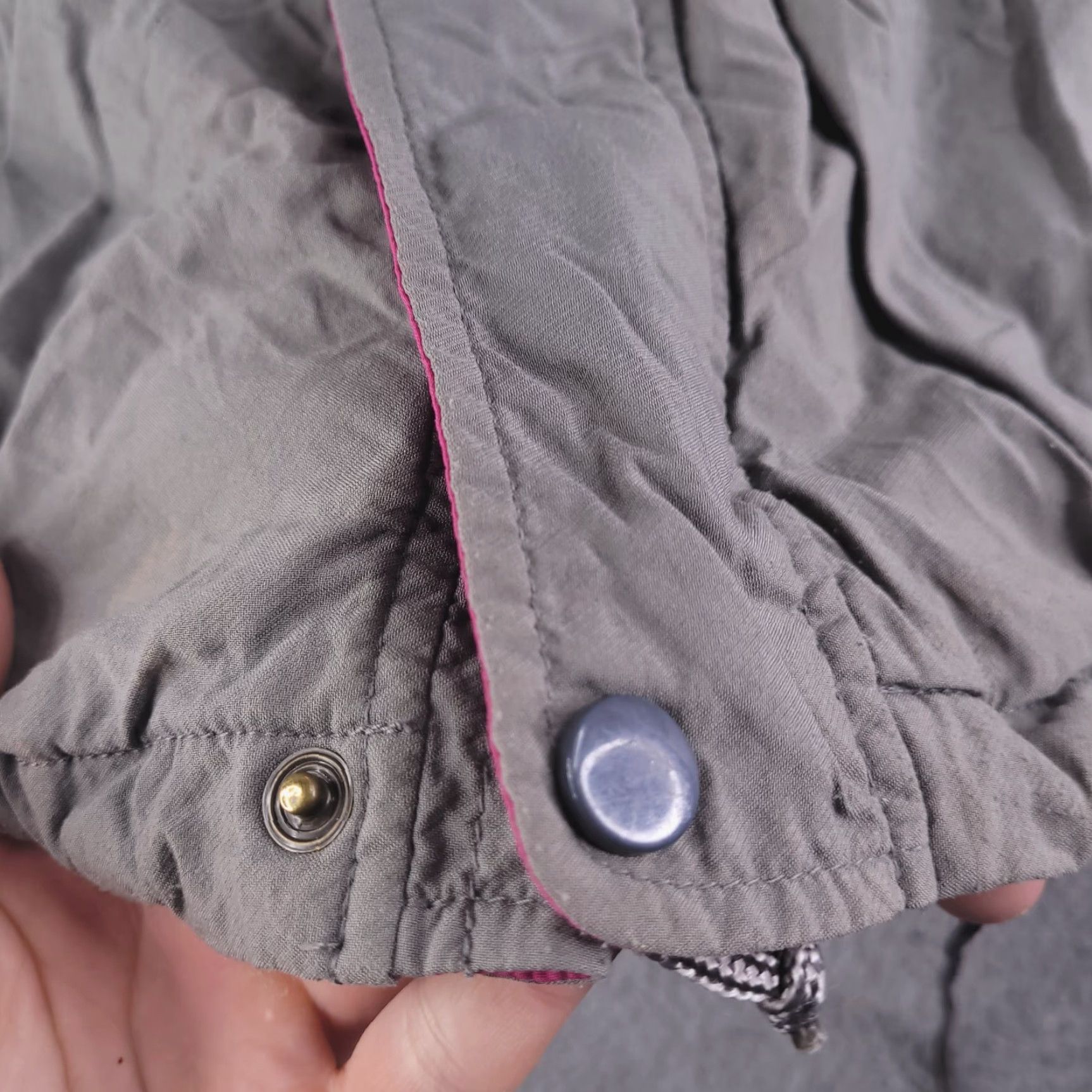 Eddie Bauer VINTAGE Eddie Bauer Jacket Mens L Gray Retro Gore Nylon Overcoat 90s Mens Size US L / EU 52-54 / 3 - 4 Thumbnail