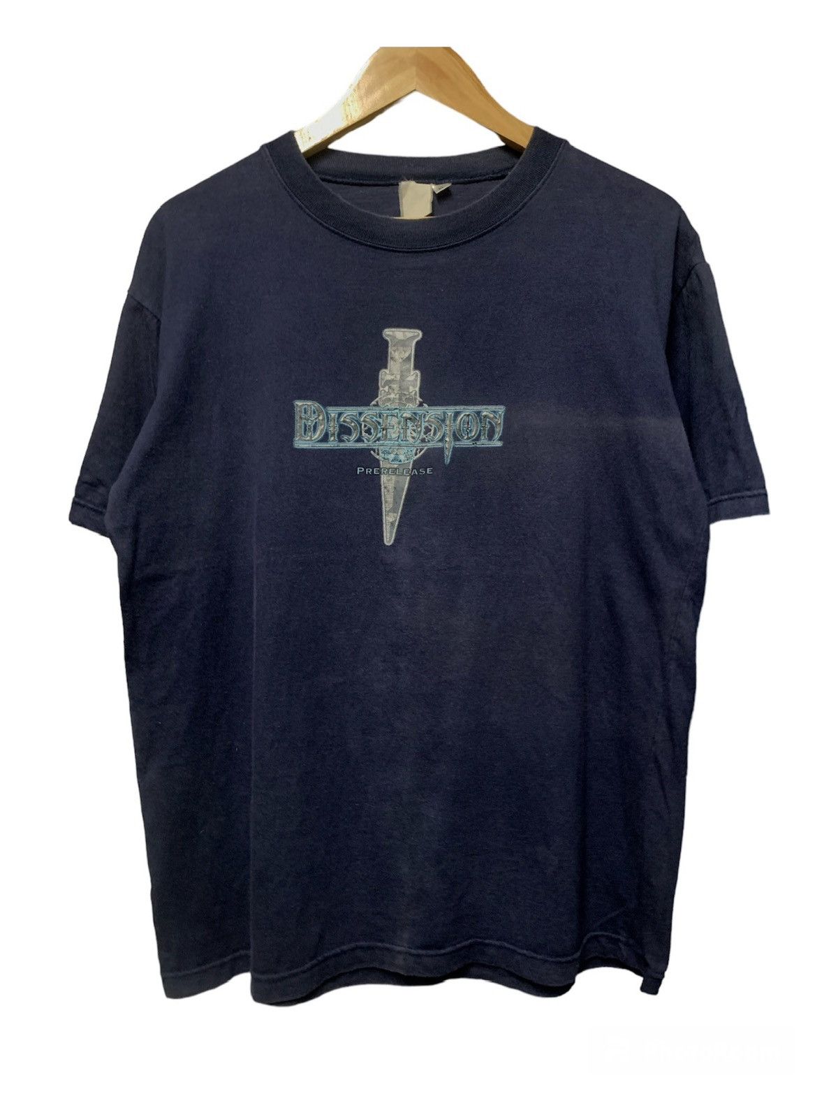 The Game Vintage Dissension Pre Release Magic The Gathering Staff Tee Size US L / EU 52-54 / 3 - 2 Thumbnail
