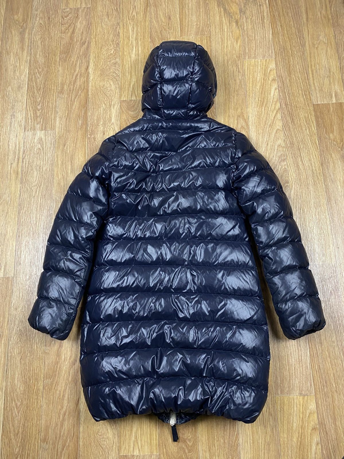 Duvetica Duvetica Full Zip Glossy Dark Blue Puffer Jacket Size S / US 4 / IT 40 - 19 Thumbnail