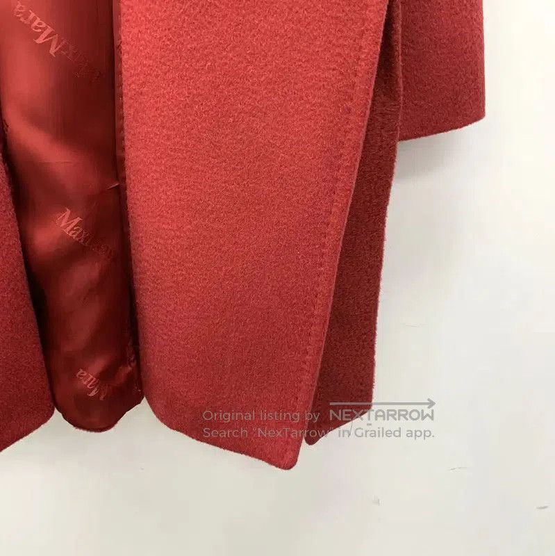 Max Mara MaxMara Stylish Red Women's Coat . Size XXS / US 00 / IT 34 - 4 Thumbnail