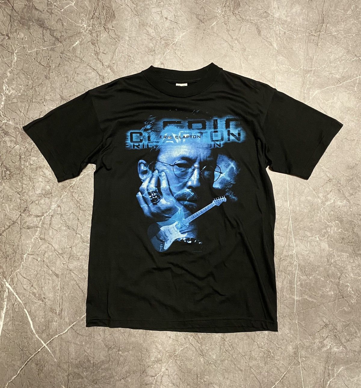 Band Tees × Vintage Vintage 90s Eric Clapton 1998 world Tour Tee Size M Size US M / EU 48-50 / 2 - 3 Thumbnail