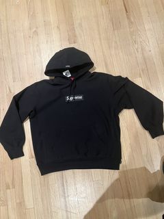 Supreme Box Logo Hoodie Black | Grailed