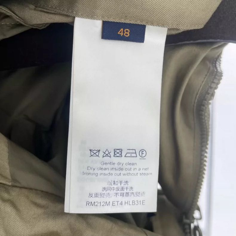 Louis Vuitton LOUIS VUITTON Khaki storm jacket with full logo jacket 2504 Size US M / EU 48-50 / 2 - 7 Thumbnail