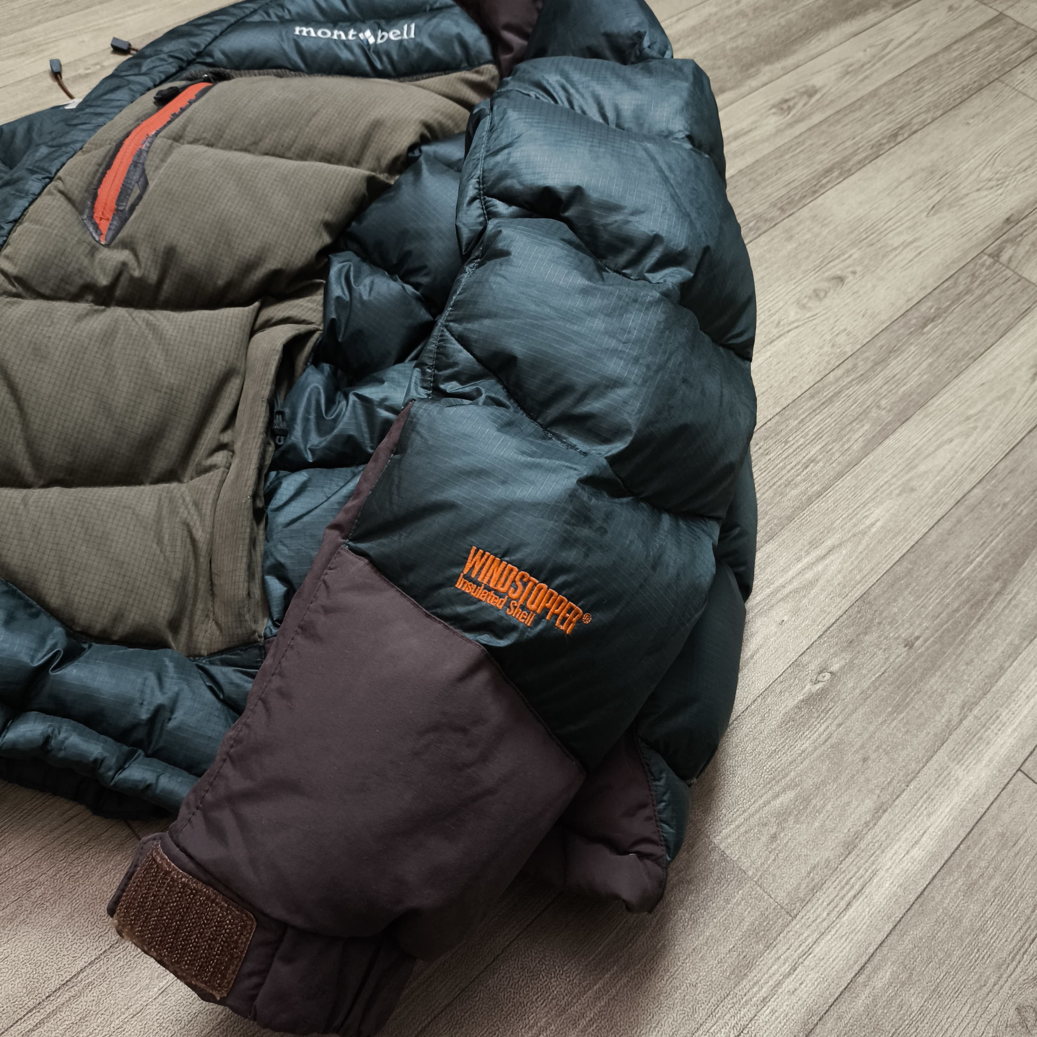 Montbell Montbell Ex800 Windstopper Puffer Down Jacket Size US M / EU 48-50 / 2 - 14 Thumbnail