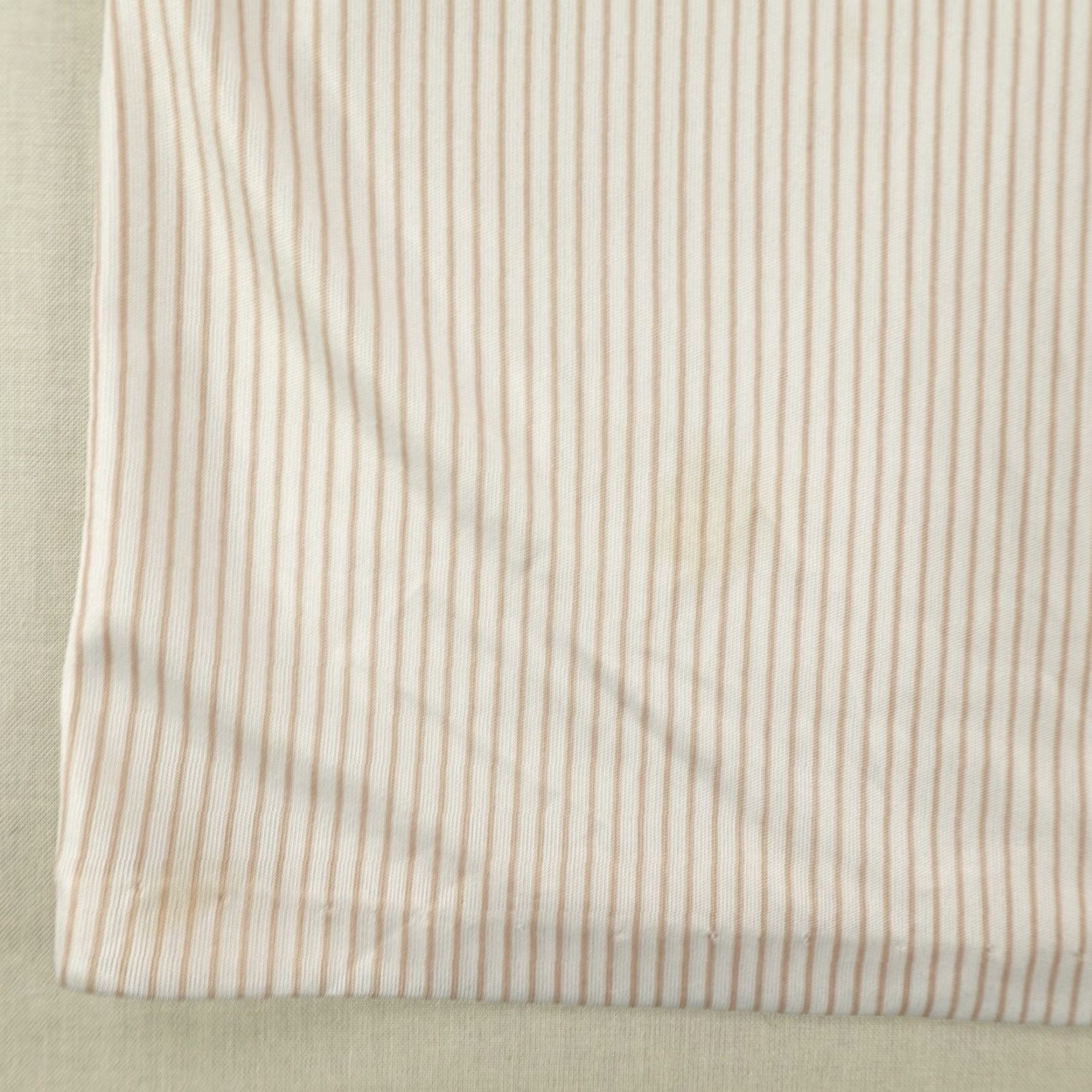 Ford Vintage Carina Ford Shirt Mens Large Brown White Striped Disco Polo 70s USA ^ Size US L / EU 52-54 / 3 - 5 Thumbnail