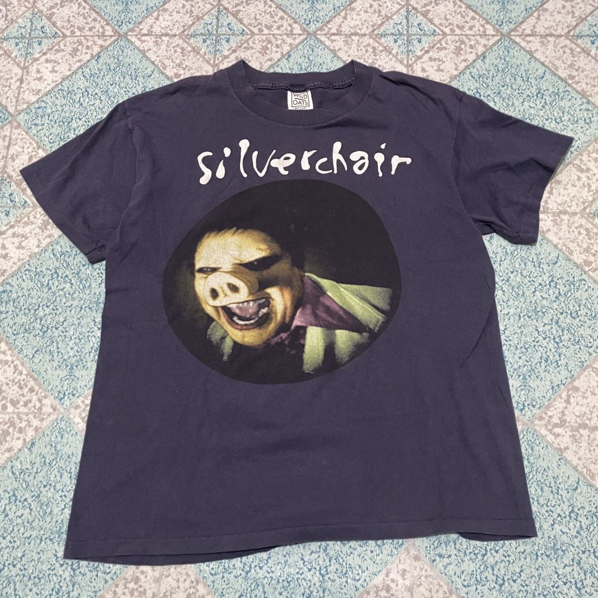 Vintage Vintage 1995 Silverchair Grunge Concert Tour L Wild Oats Size US L / EU 52-54 / 3 - 1 Thumbnail