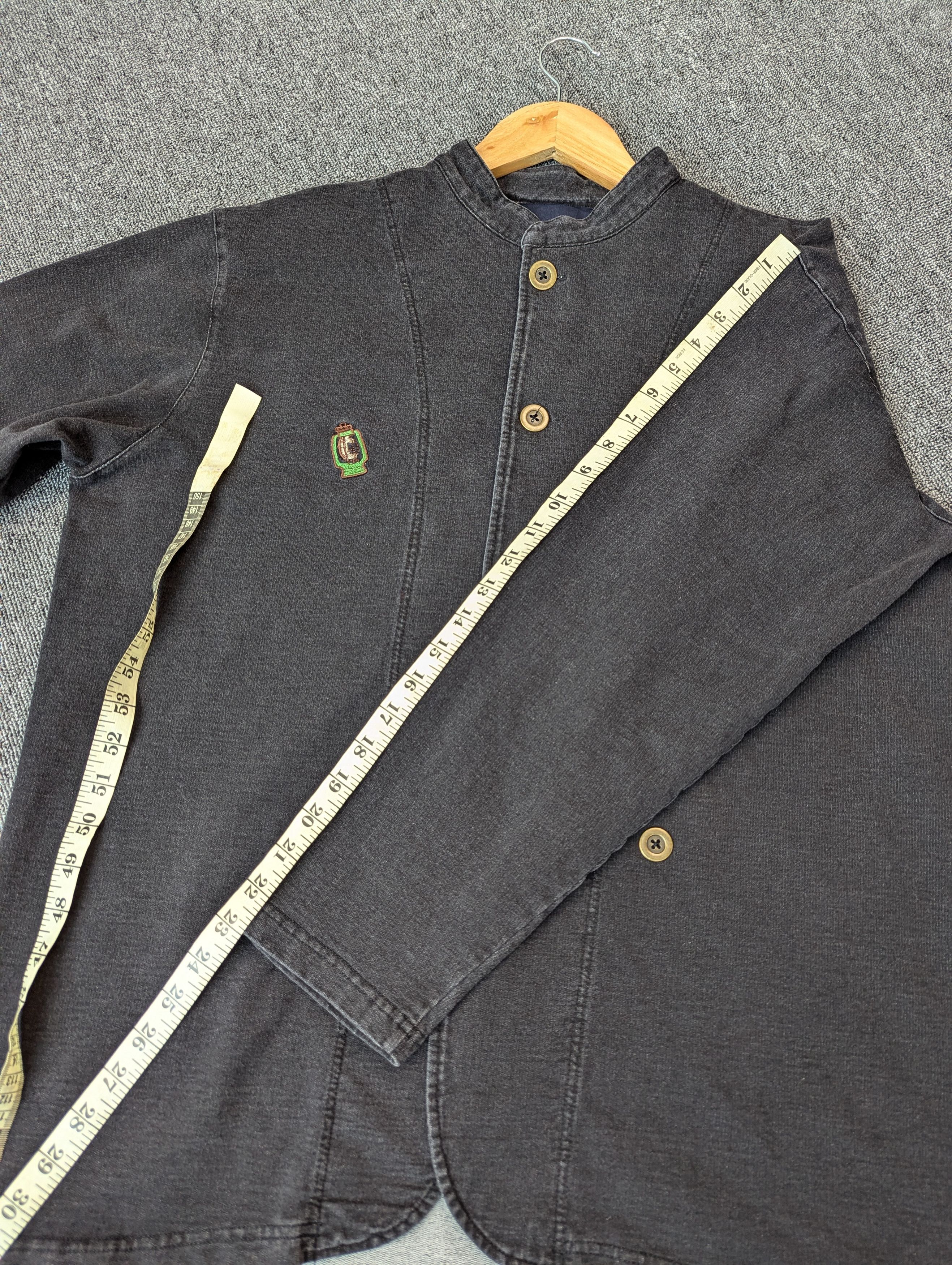 GRN Amina X Grn Stretch Denim Button Ups Jacket Size US L / EU 52-54 / 3 - 14 Thumbnail