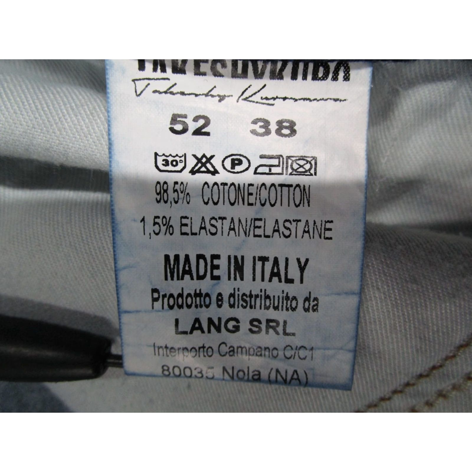 Takeshy Kurosawa Takeshy Kurosawa Jeans Men 38 Blue Taper Button Fly Denim Made in Italy 38x28 Size US 38 / EU 54 - 5 Thumbnail