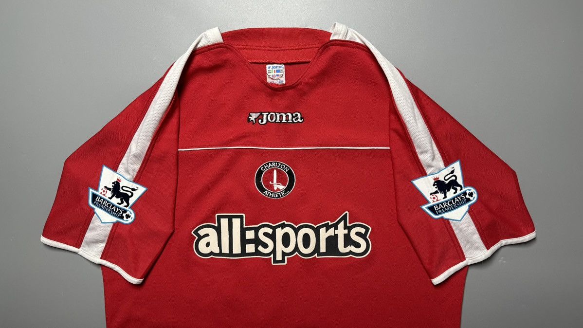 Joma CHARLTON JOMA 2002/2003 FOOTBALL HOME JERSEY #10 LISBIE Size US XXL / EU 58 / 5 - 2 Thumbnail