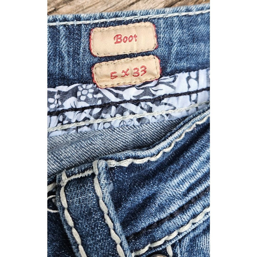 & Other Stories Back to School Jeans, Studded Pocket Studio5, Boot 5 x 33 Size 27" / US 4 / IT 40 - 8 Thumbnail