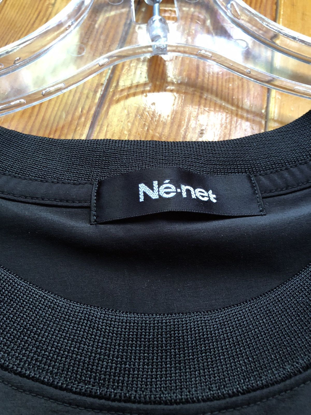 Issey Miyake × Ne-Net Ne-Net Drawstring Sleeve Nylon T Shirt Size US L / EU 52-54 / 3 - 13 Thumbnail