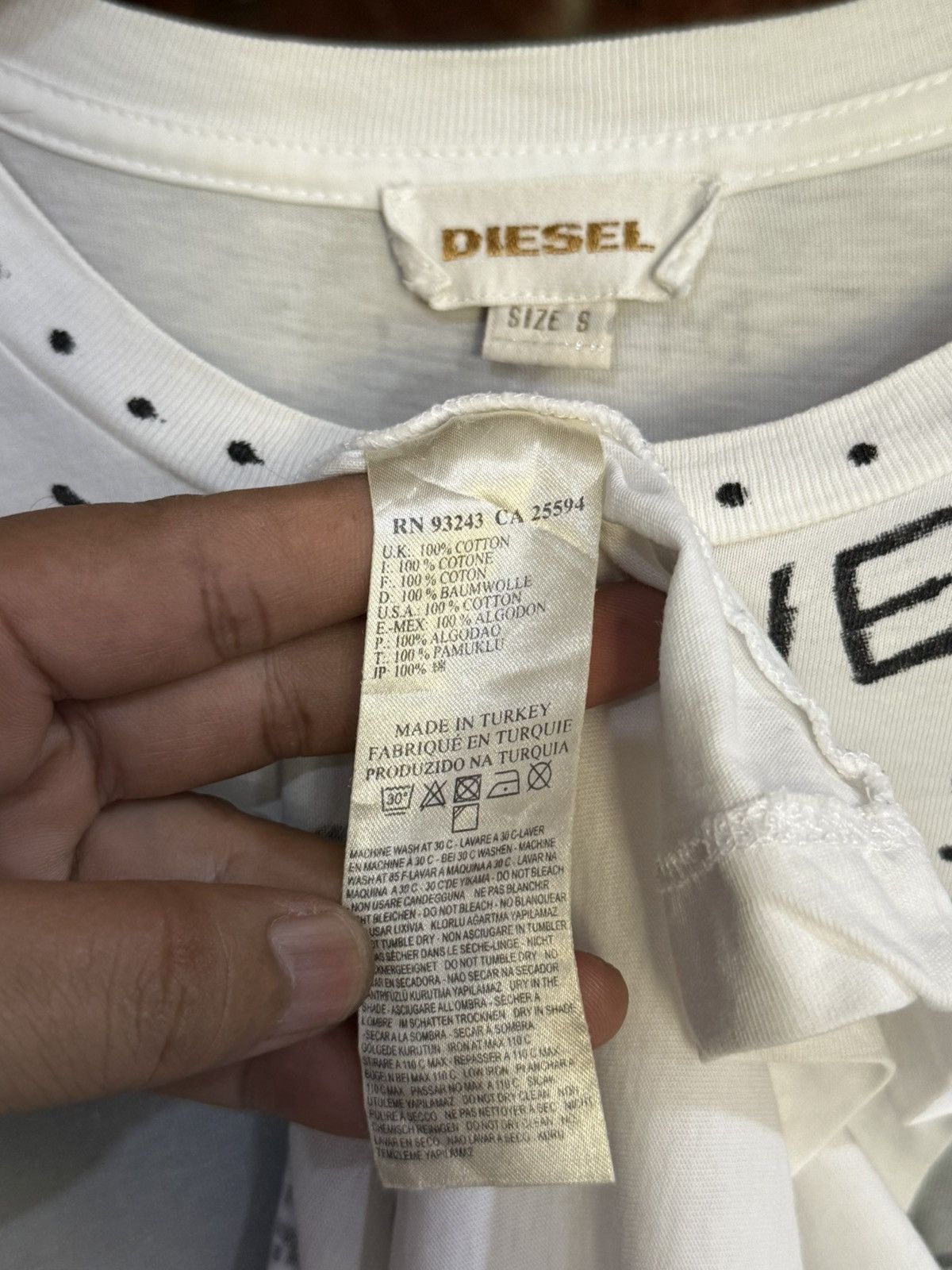 Diesel × Vintage Vintage Diesel Reboot Aop Tee Size US S / EU 44-46 / 1 - 10 Thumbnail