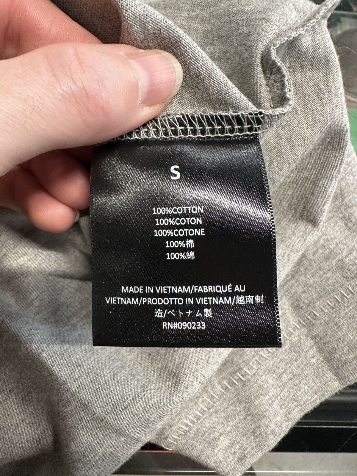 Fear of God Fear of God Essentials Jersey Crewneck Tee Dark Heather Size US S / EU 44-46 / 1 - 3 Thumbnail