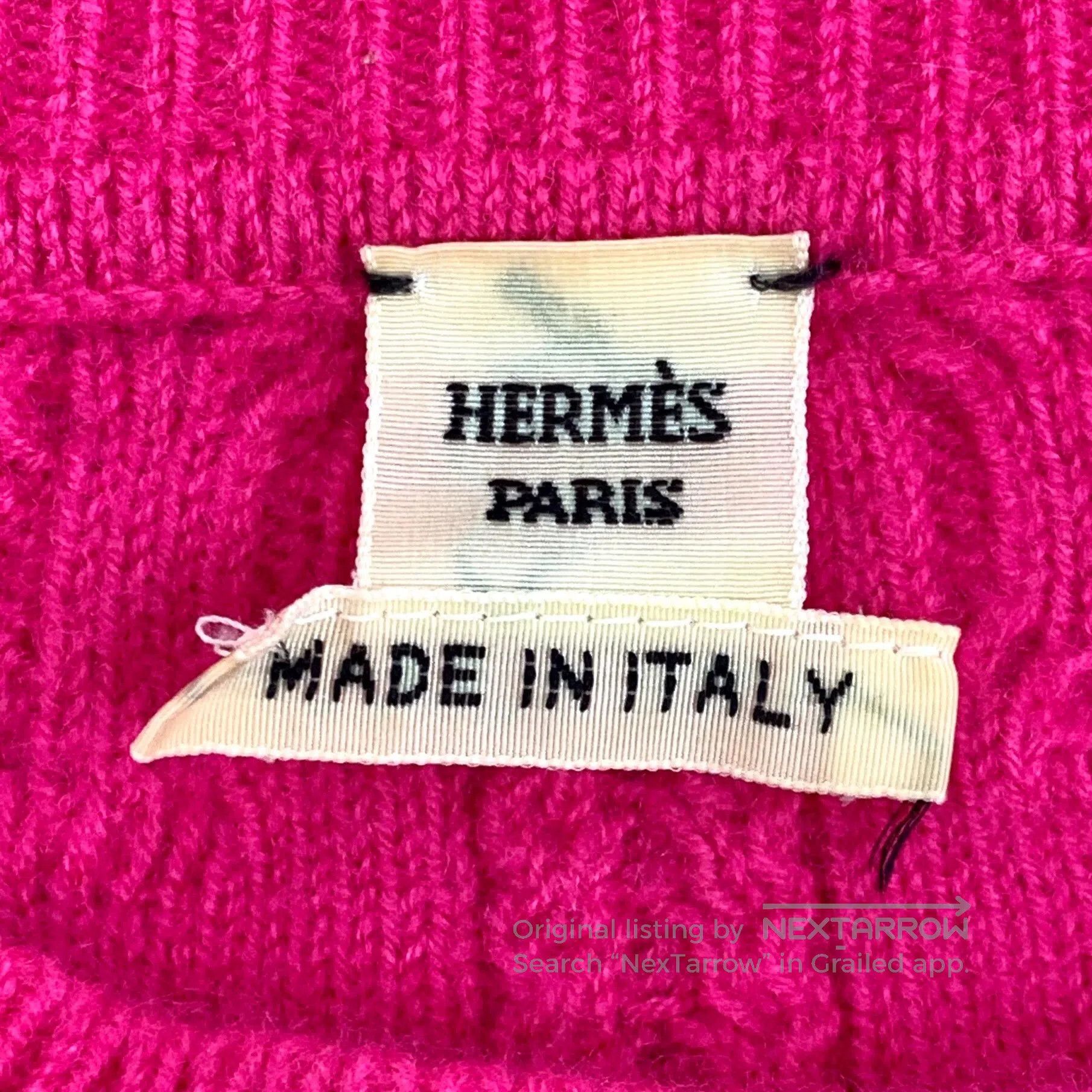 Hermes hermes red wool long sleeve knit sweater. Size US S / EU 44-46 / 1 - 5 Thumbnail