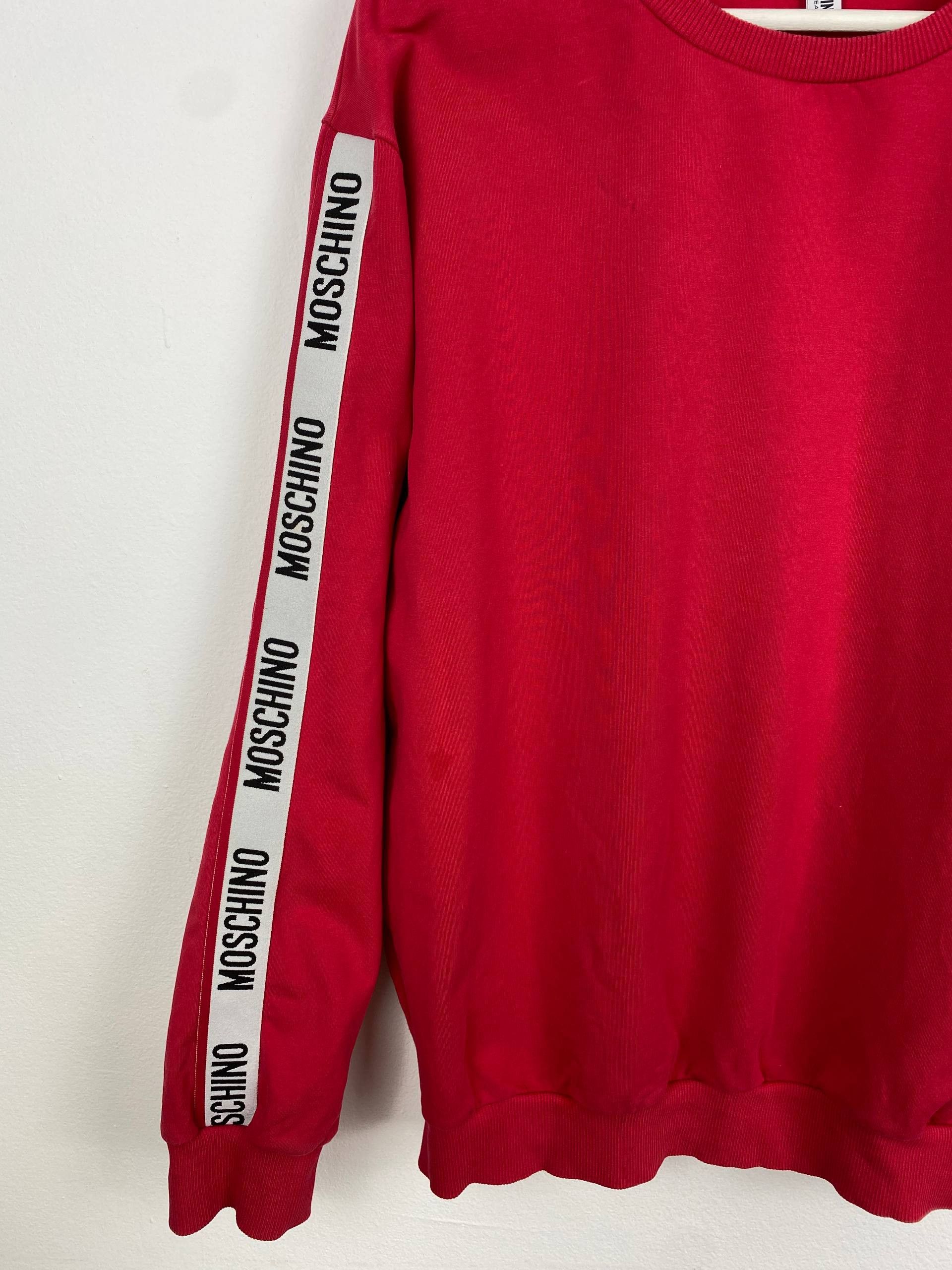 Moschino Moschino Underwear Sweatshirt Logo Tape Old Money Size L Size US L / EU 52-54 / 3 - 3 Thumbnail