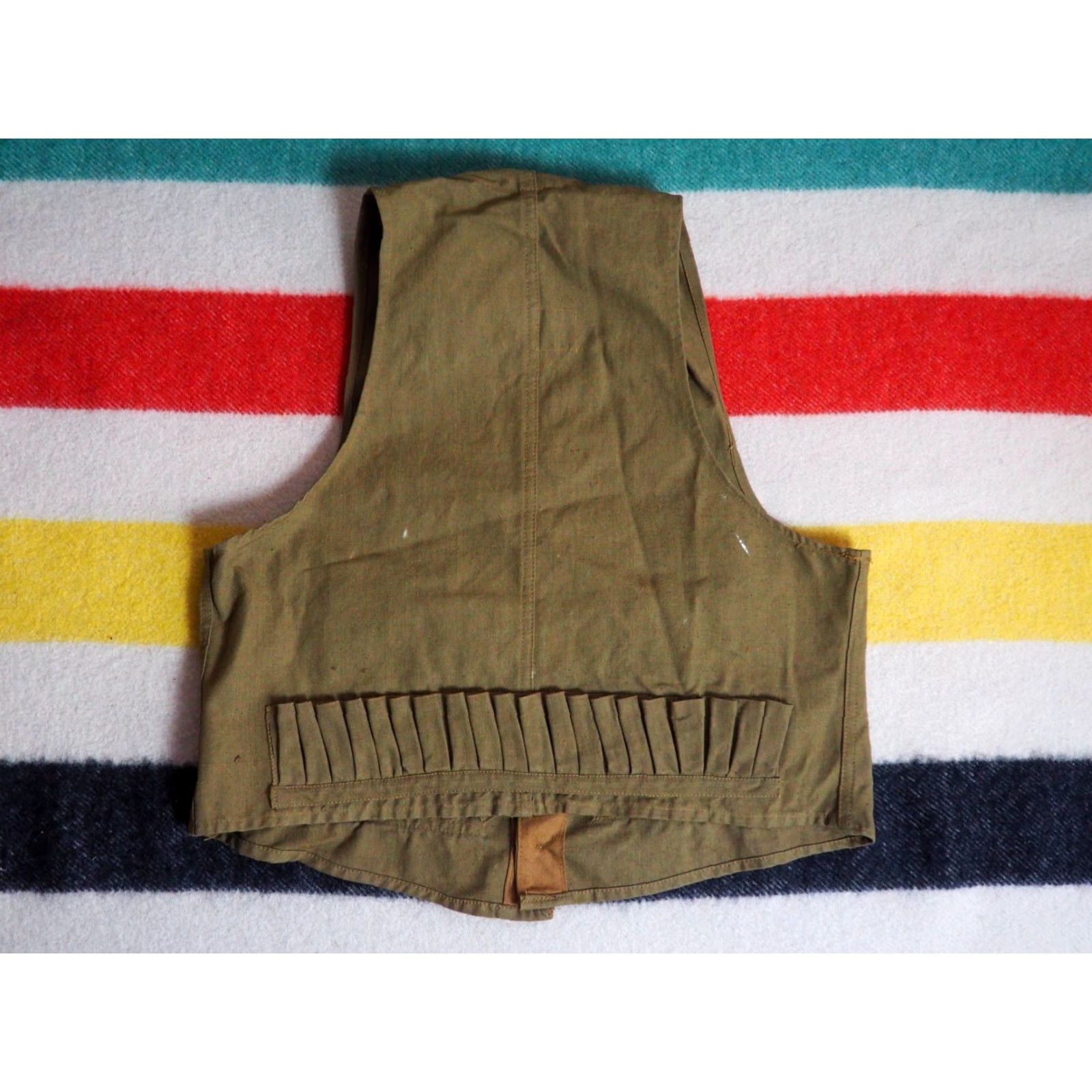 Vintage VINTAGE Red Head Field Vest Shirt (Vest) Brown Cotton Canvas Outdoor Mens S 1950s Military/Landgirl Size US S / EU 44-46 / 1 - 2 Thumbnail