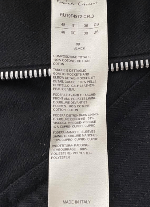 Rick Owens Rick Owens Black Half-Zip Hooded Mid-Length Coat Size US M / EU 48-50 / 2 - 5 Thumbnail