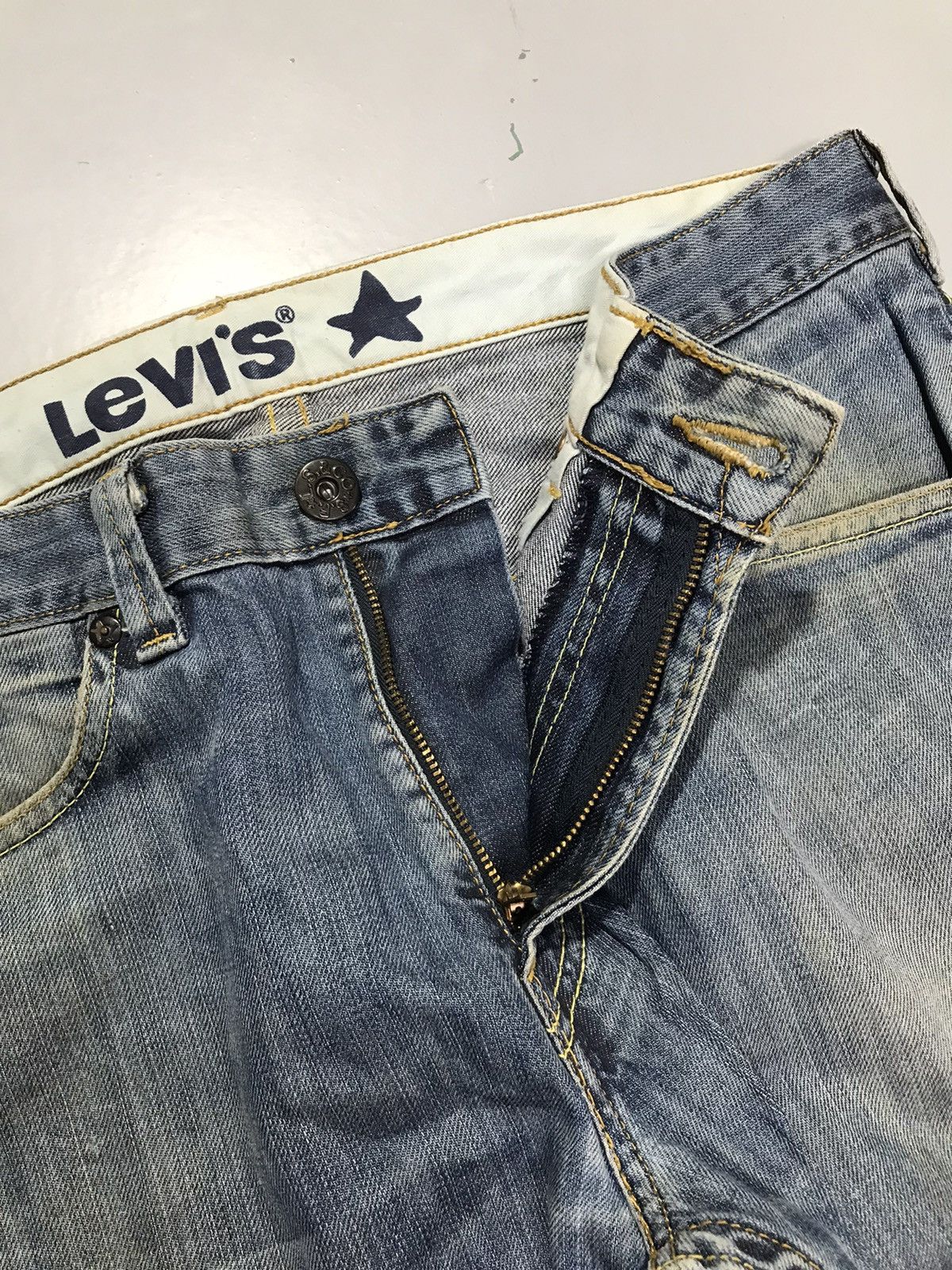 Levi's Vintage Levi’s buckle belt denim Size US 34 / EU 50 - 5 Thumbnail