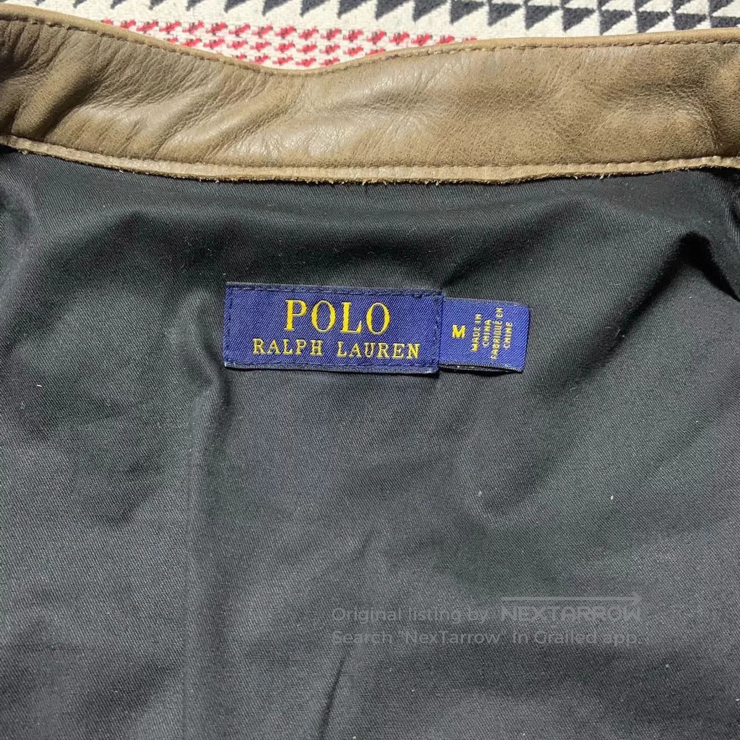 Polo Ralph Lauren POLO Leather Jacket in Brown for Men. Size US M / EU 48-50 / 2 - 4 Thumbnail