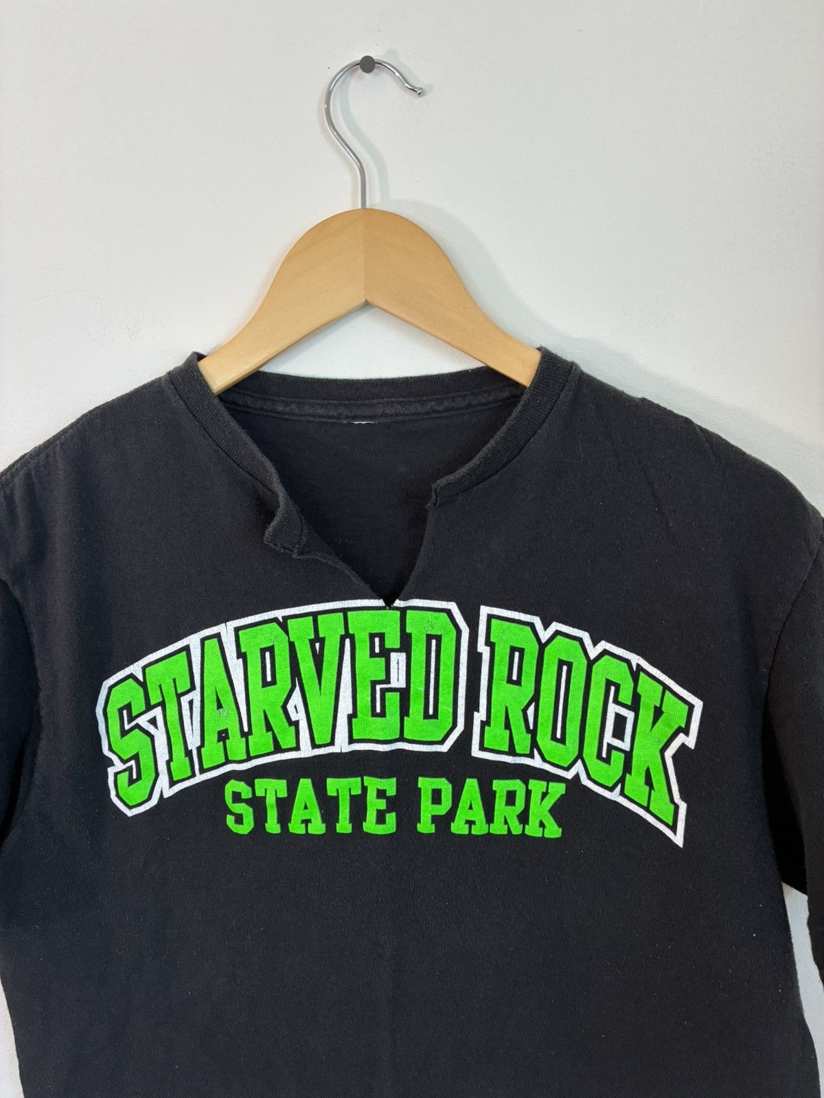 Vintage Starved Rock State Park Thrashed Faded Tee Size US L / EU 52-54 / 3 - 3 Thumbnail