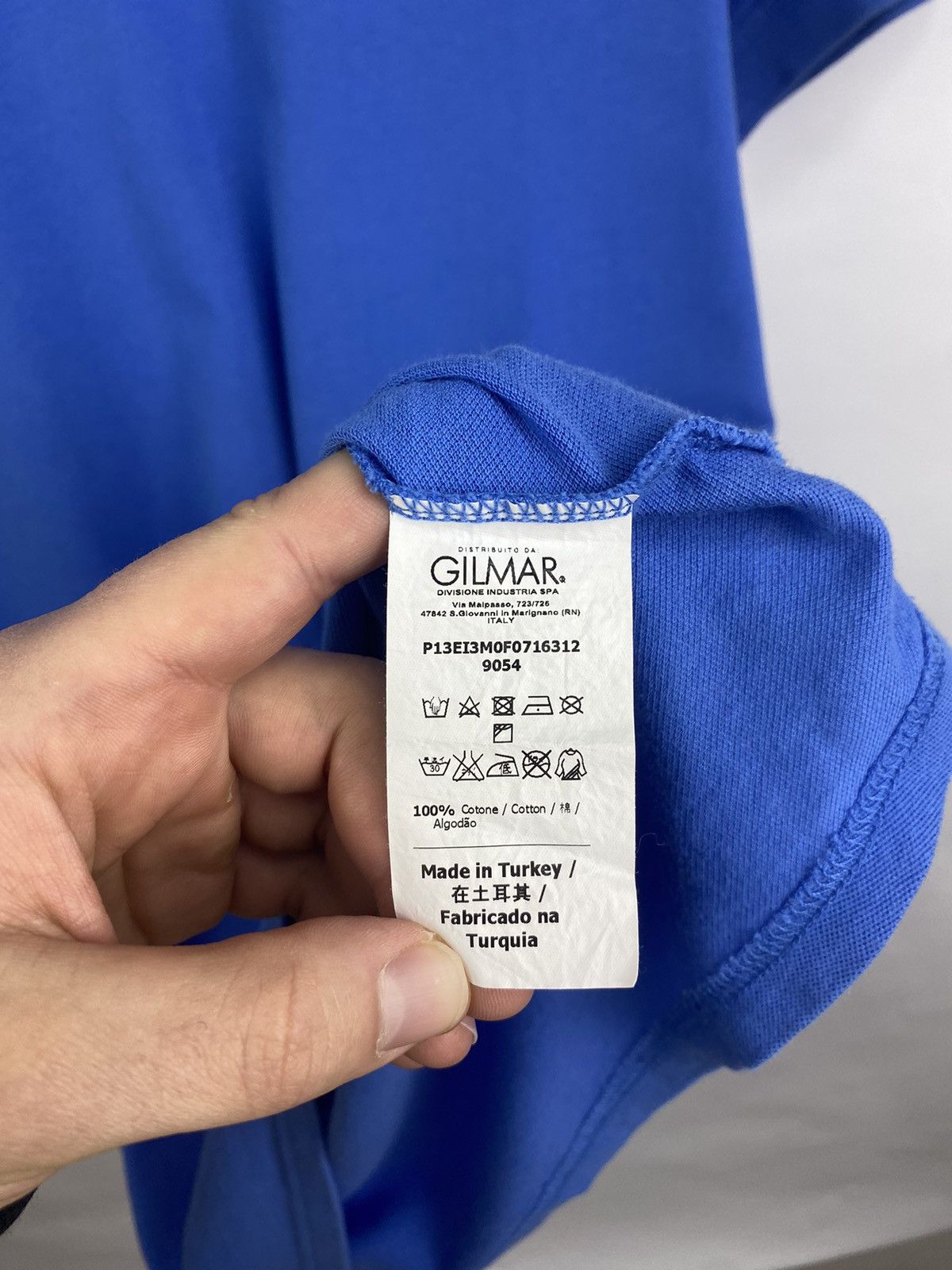 Iceberg 🇺🇸 Vintage 90s Iceberg Polo T-Shirt Rare Retro Hype Y2K Size US M / EU 48-50 / 2 - 8 Thumbnail