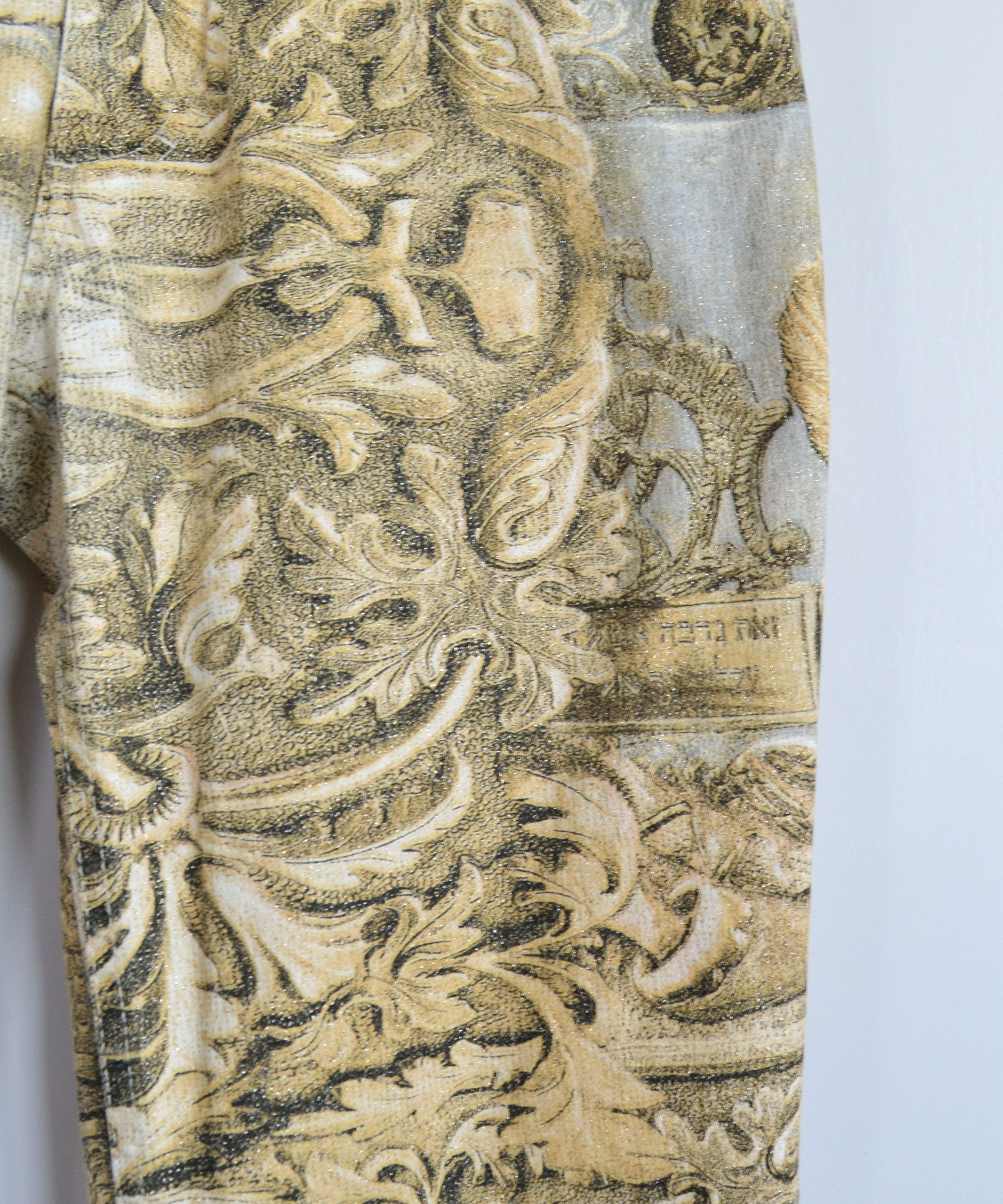 Roberto Cavalli Roberto Cavalli Jeans Pants Renaissance Print Vintage Size US 30 / EU 46 - 6 Thumbnail