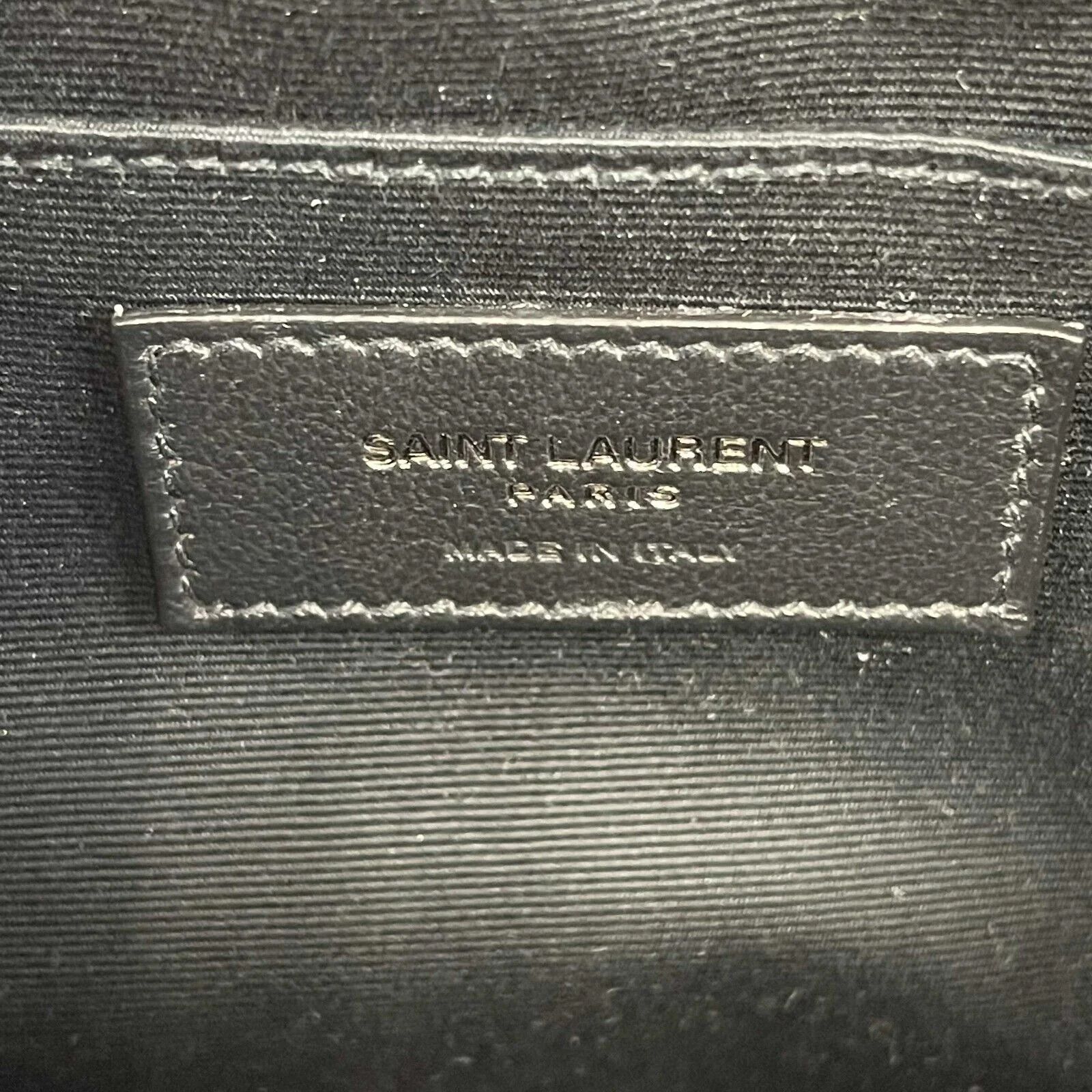 Saint Laurent Paris o1b1hav110924 Size: OS / Lou Camera Leather Bag in Black Size ONE SIZE - 3 Thumbnail