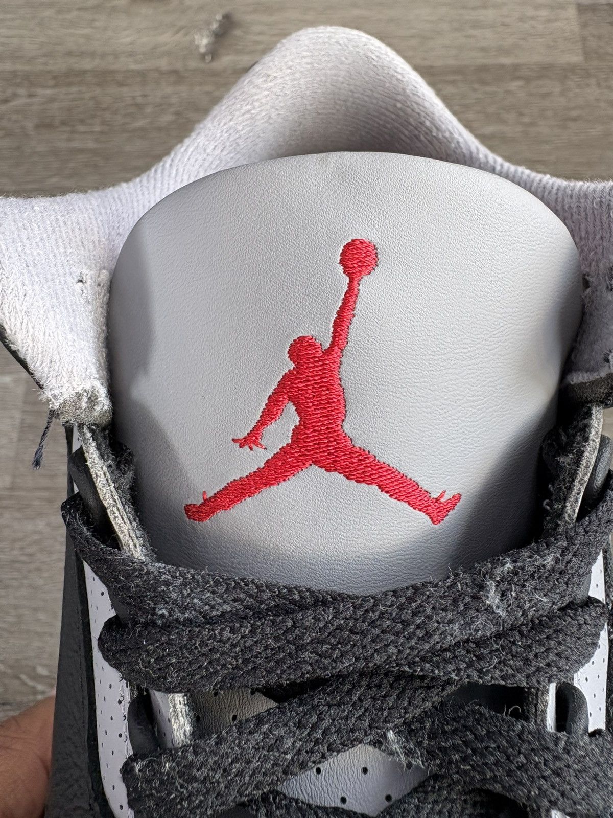 Jordan Brand Air Jordan 3 Retro OG“Black Cement”(2024)*PRE-OWNED*REP. BOX Size US 9.5 / EU 42-43 - 6 Thumbnail