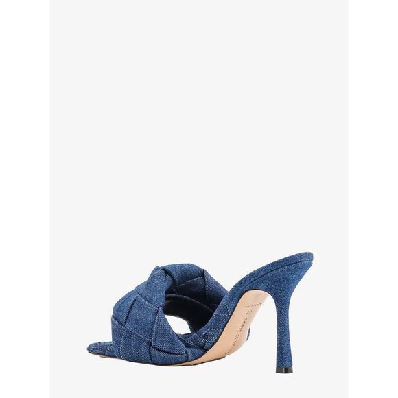 Bottega Veneta o1bcso1str0924 Lido Mule in Blue Size US 11 / IT 41 - 3 Thumbnail