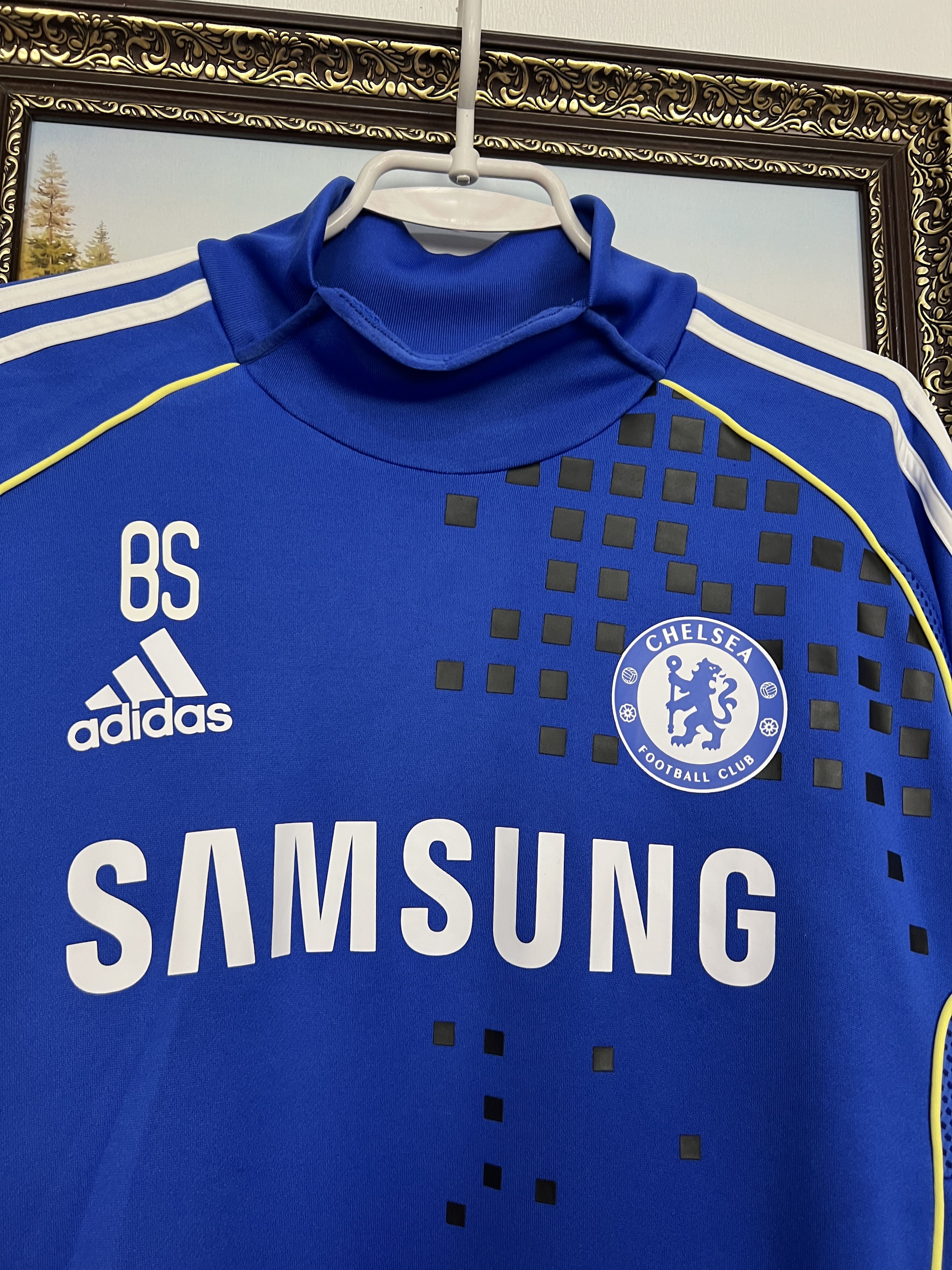 Adidas Chelsea Football Player Train Sweatshirt Track Top Jacket Size US L / EU 52-54 / 3 - 3 Thumbnail