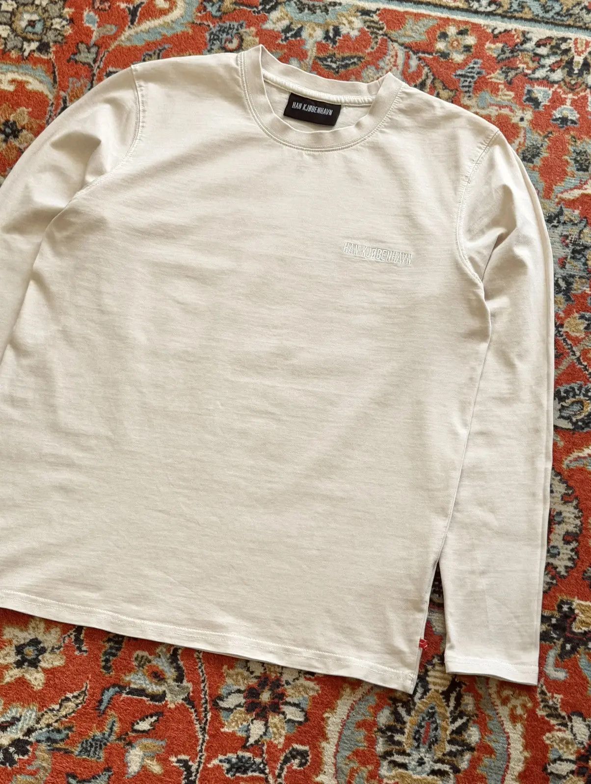 Han Kjobenhavn Han Kjobenhavn Embroidered Logo Long Sleeve Tee Size US M / EU 48-50 / 2 - 5 Thumbnail